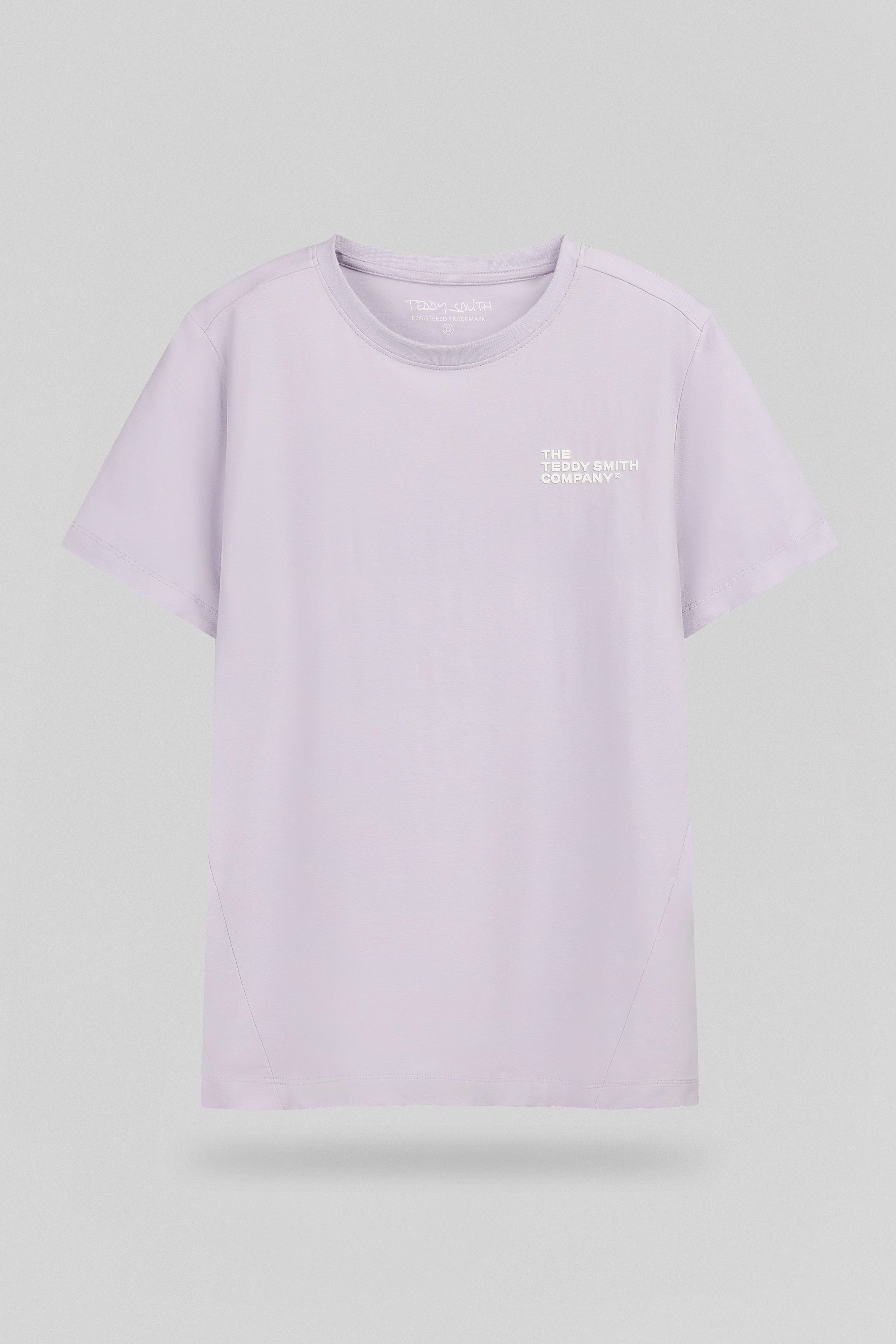 Teddy Smith T-Company MC Jr t-shirt garçon lavande ajusté