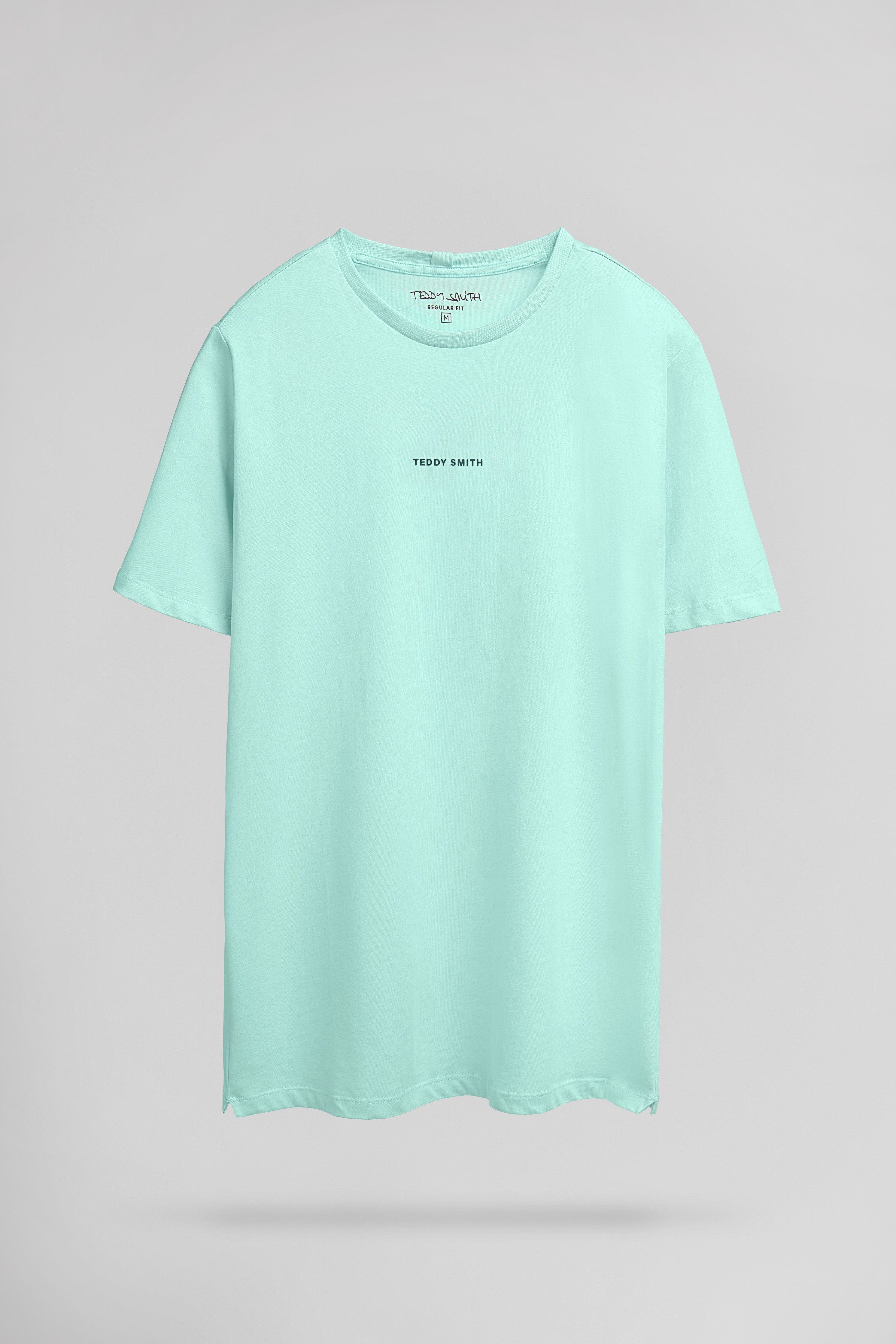 Teddy Smith T-Soy 2 MC t-shirt vert menthe homme coton