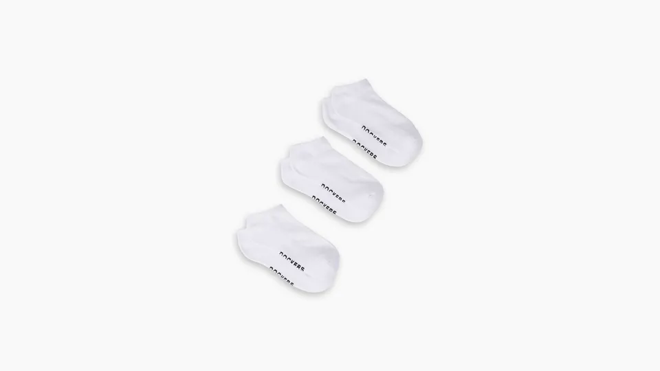 Dockers Quarter Socks chaussettes blanches lot 3