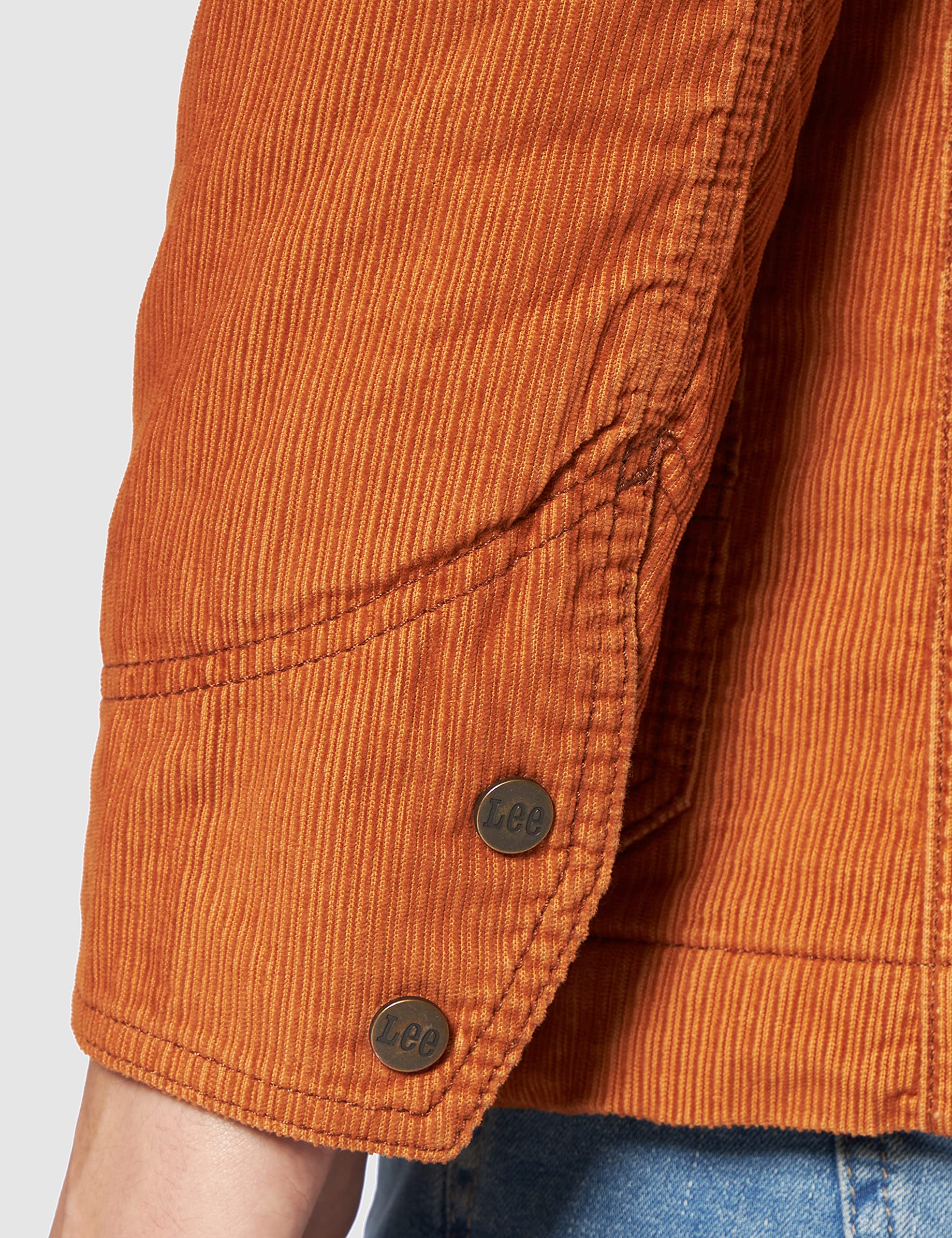 Lee Loco Grady Veste hiver homme marron denim