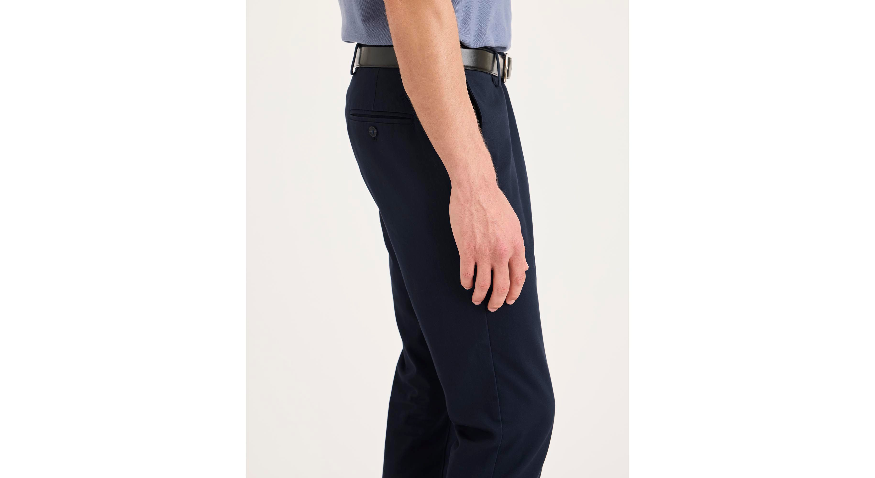 Dockers Signature Iron Free Skinny chino bleu antitache