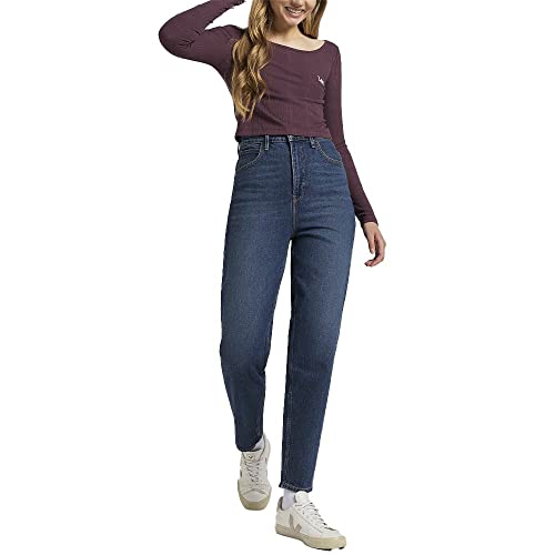 Lee Stella Tapered jean femme dark ruby fuselé