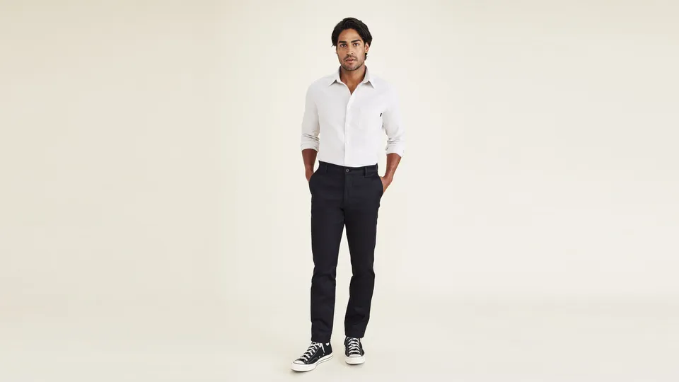 Dockers Original Slim Fit pantalon chino noir coton stretch