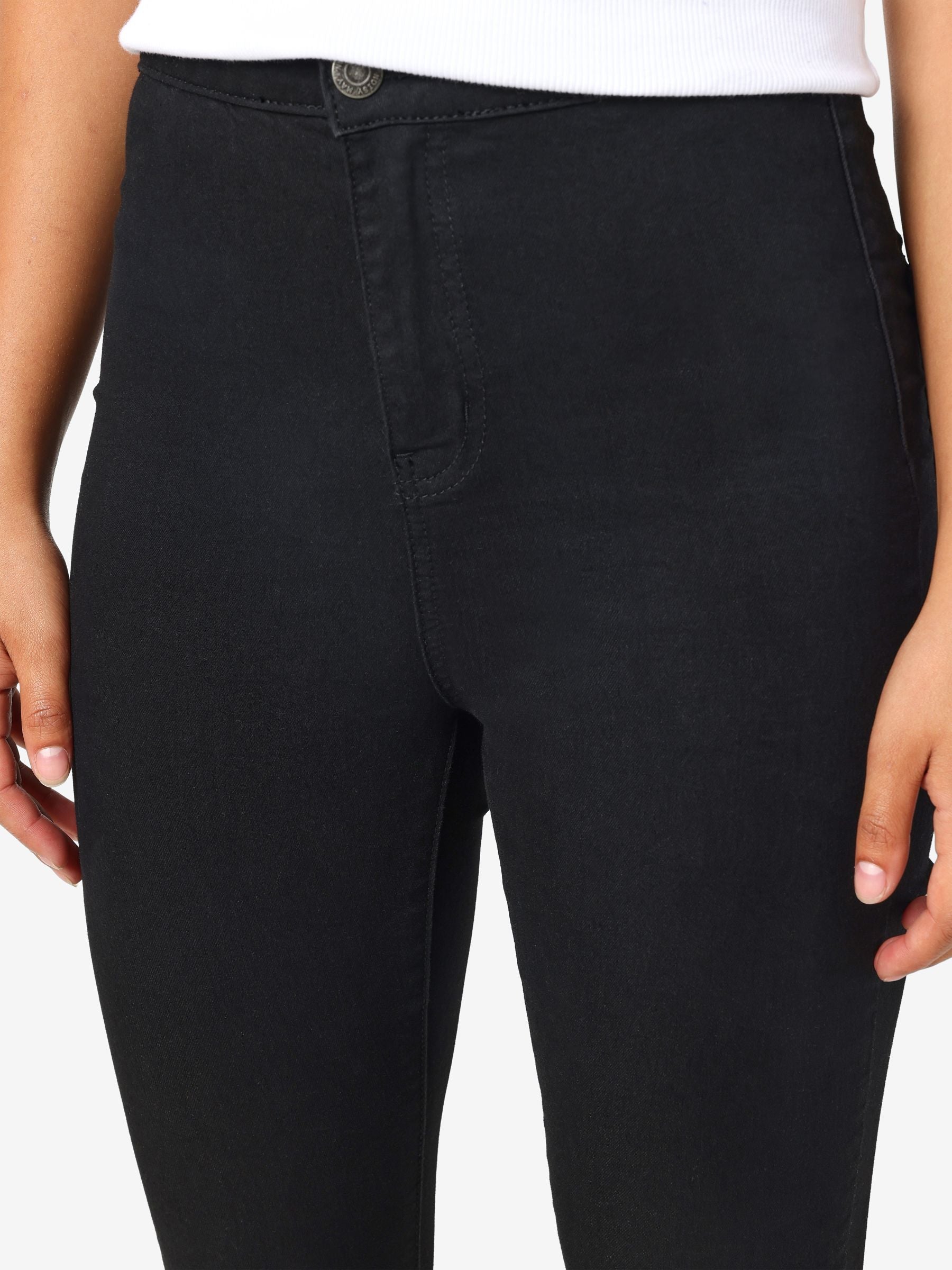 Noisy May NMELLA jean skinny taille très haute stretch