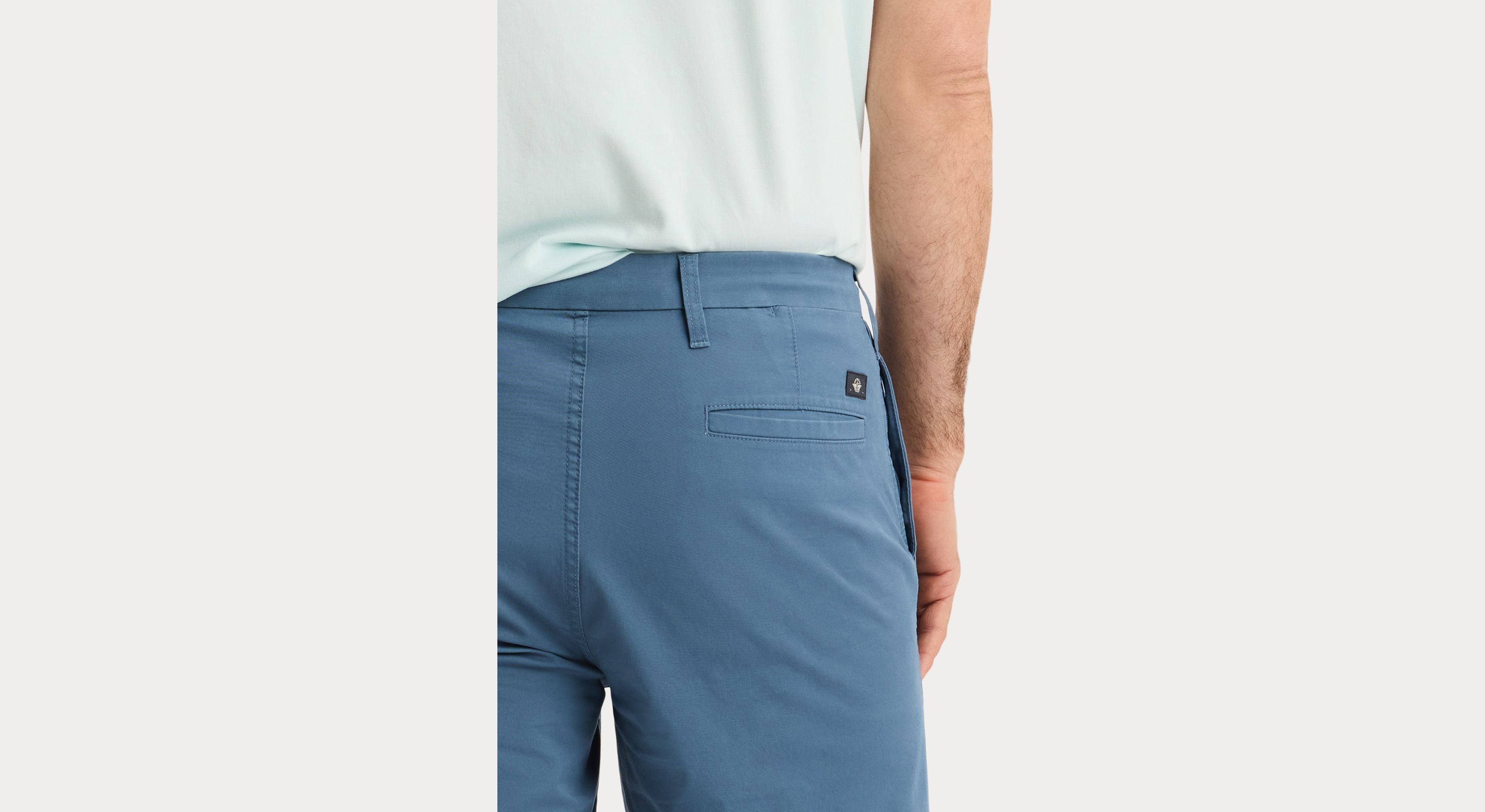 Dockers Ultimate Shorts short homme bleu Bering coupe droite