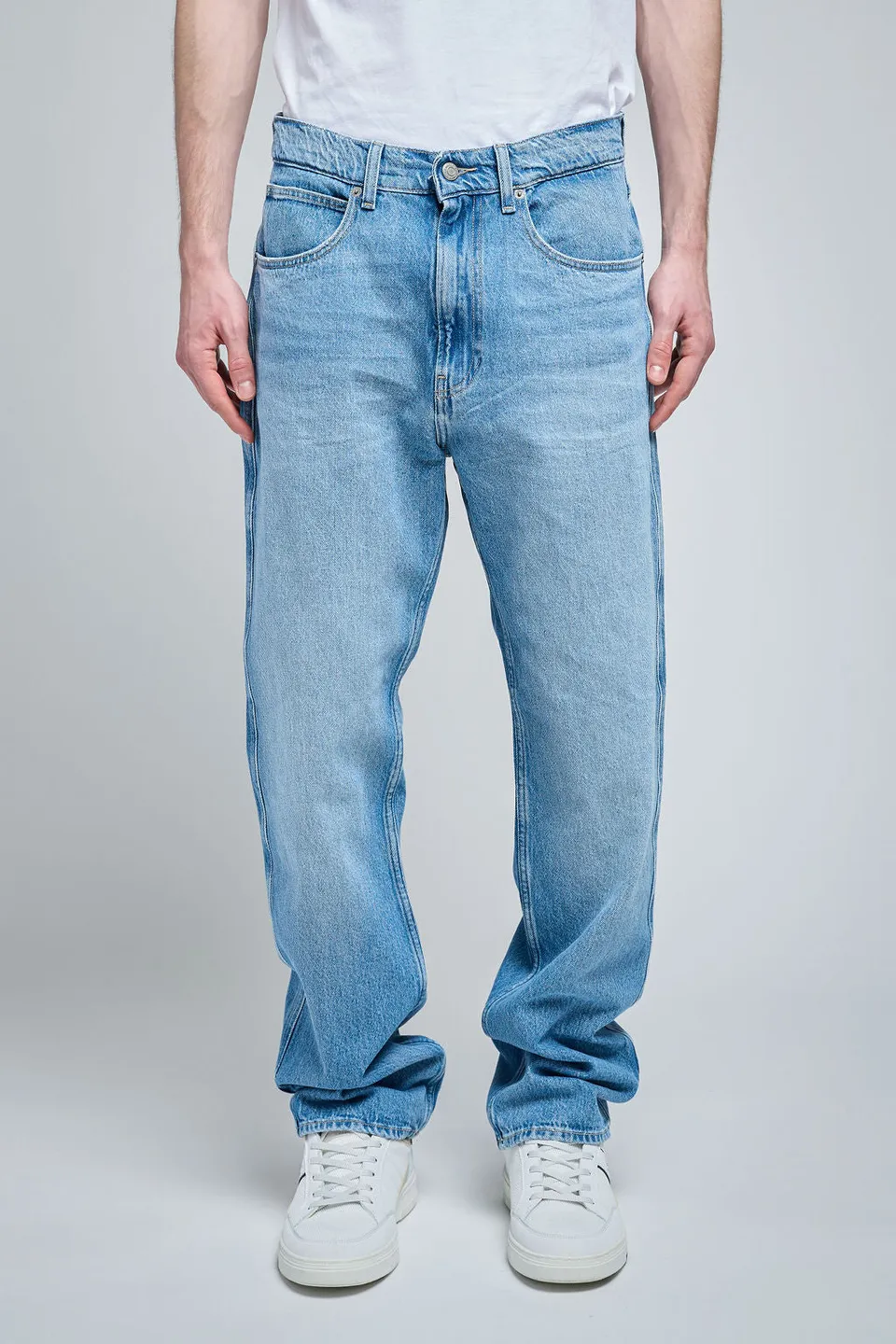 Teddy Smith Memphis Straight jean bleu clair homme coton