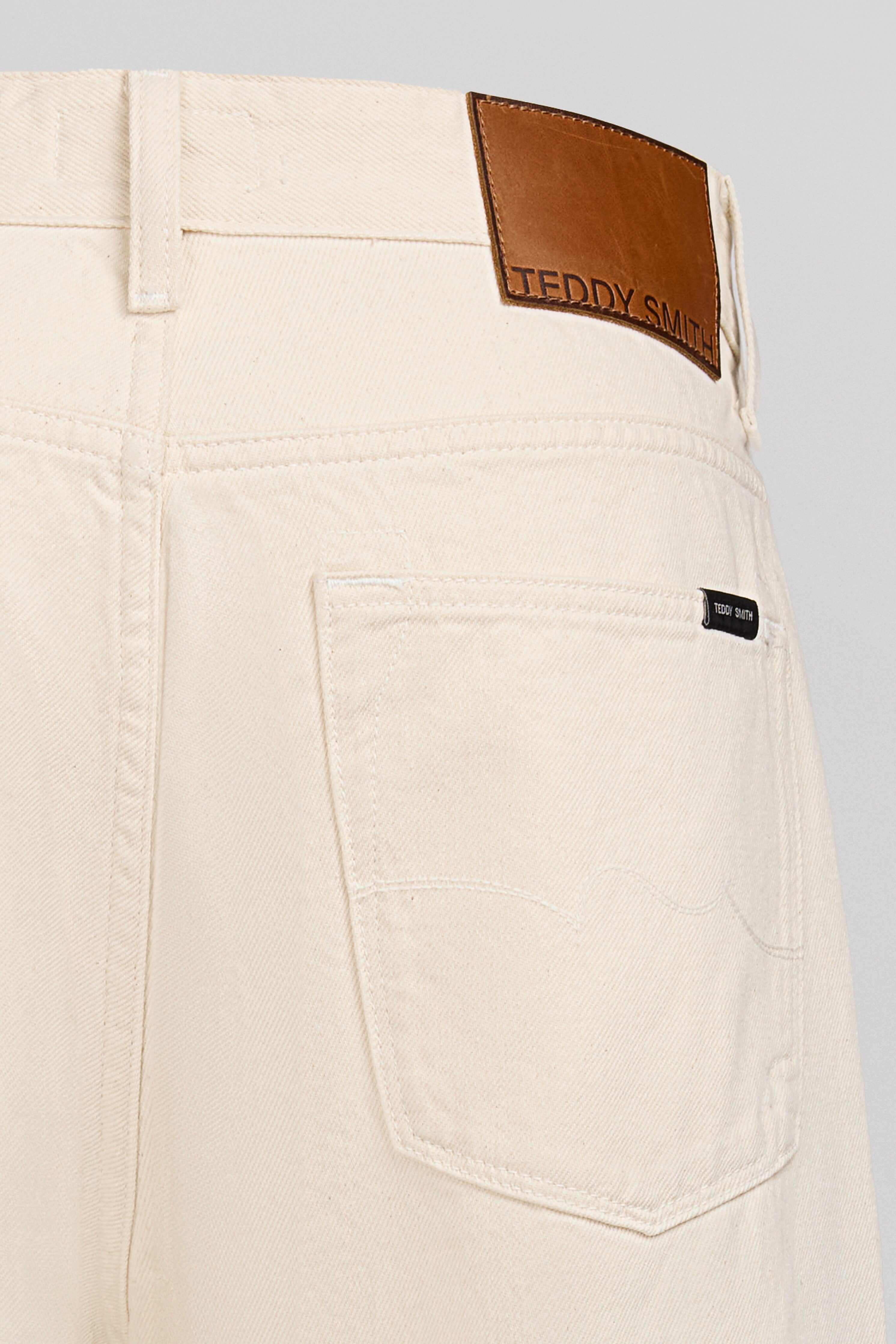 Teddy Smith Falcon Memphis L32 jean homme écru relaxed