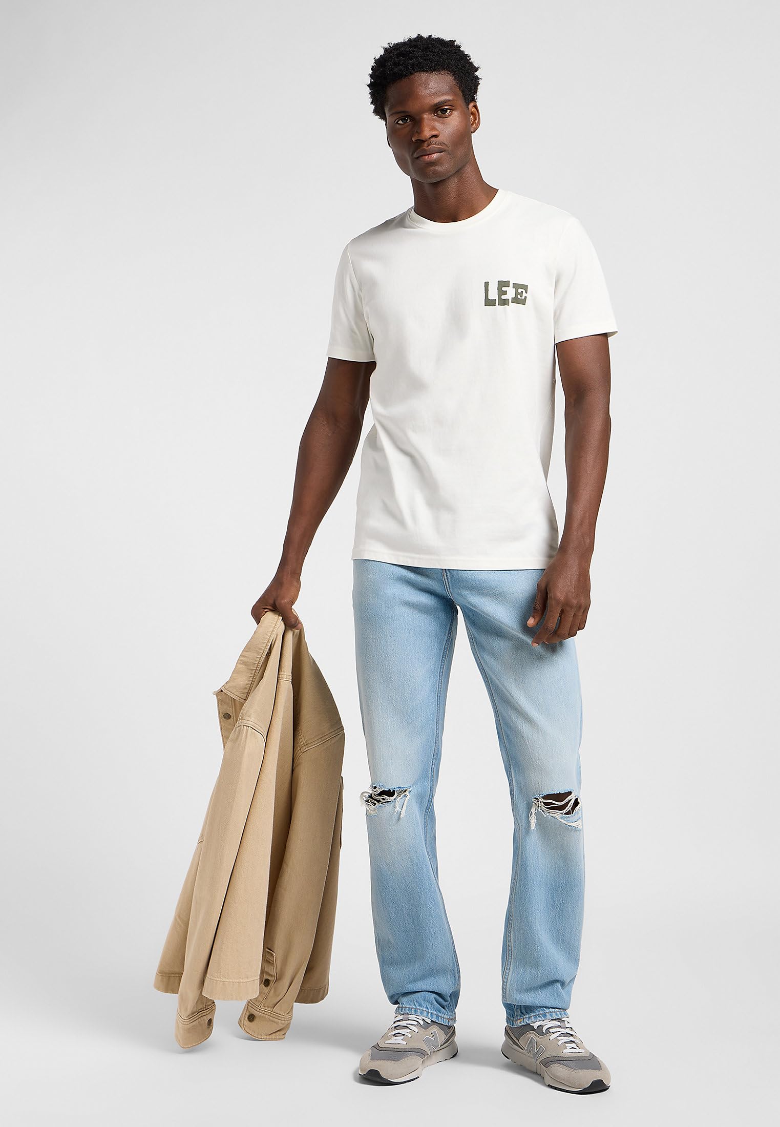 Lee West jean homme 32W 30L coupe droite