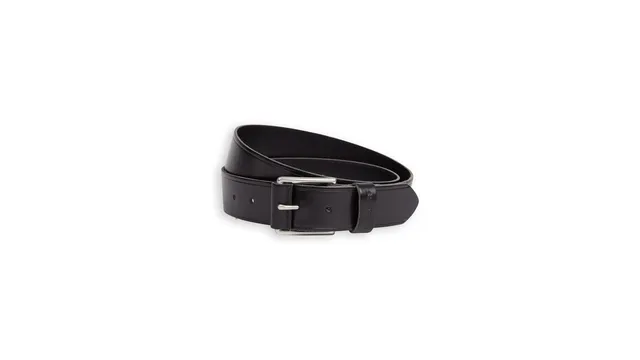 Dockers Casual ceinture cuir noir Black denim taille 100