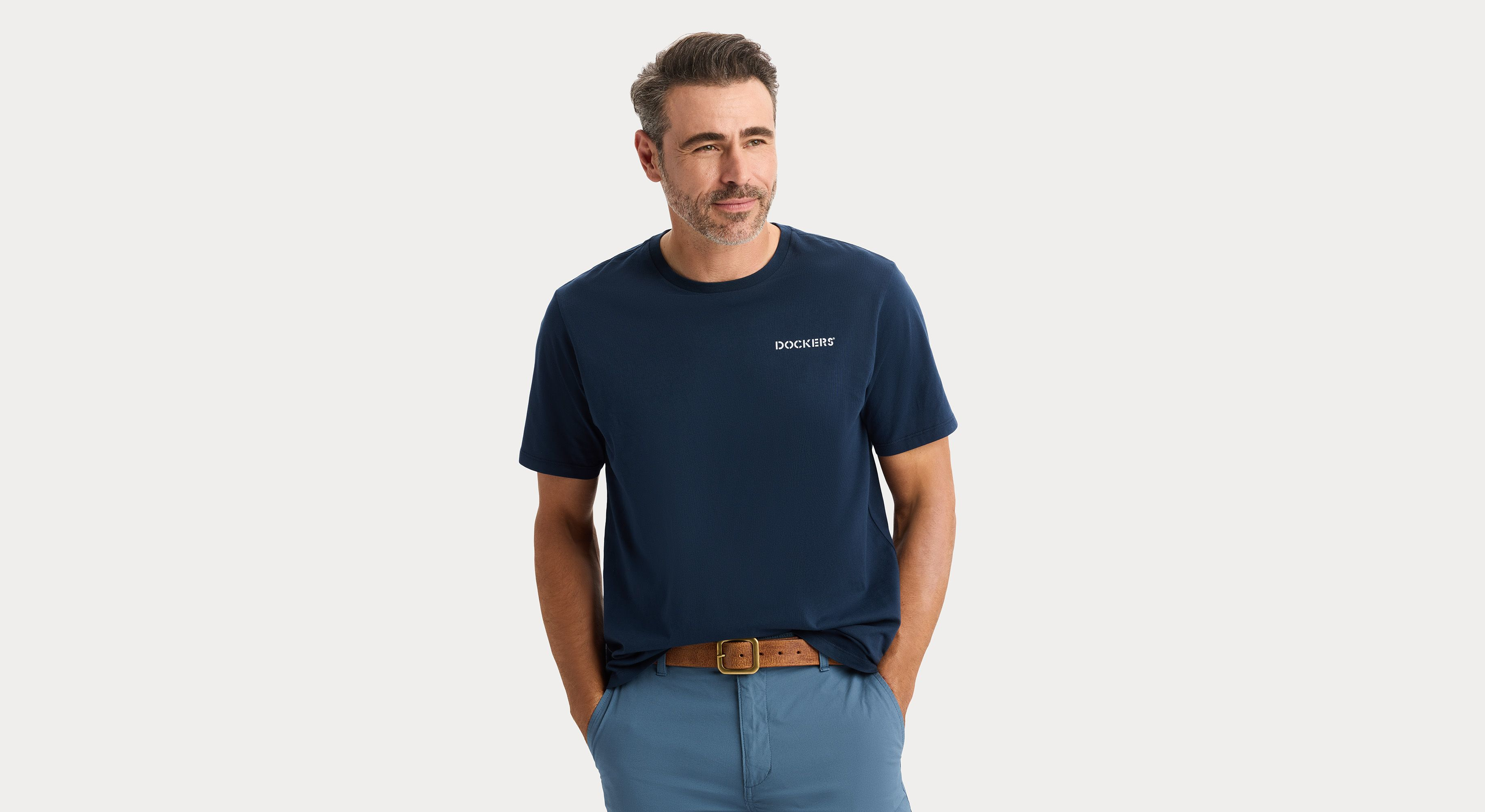 Dockers Graphic Regular Fit t-shirt bleu délavé