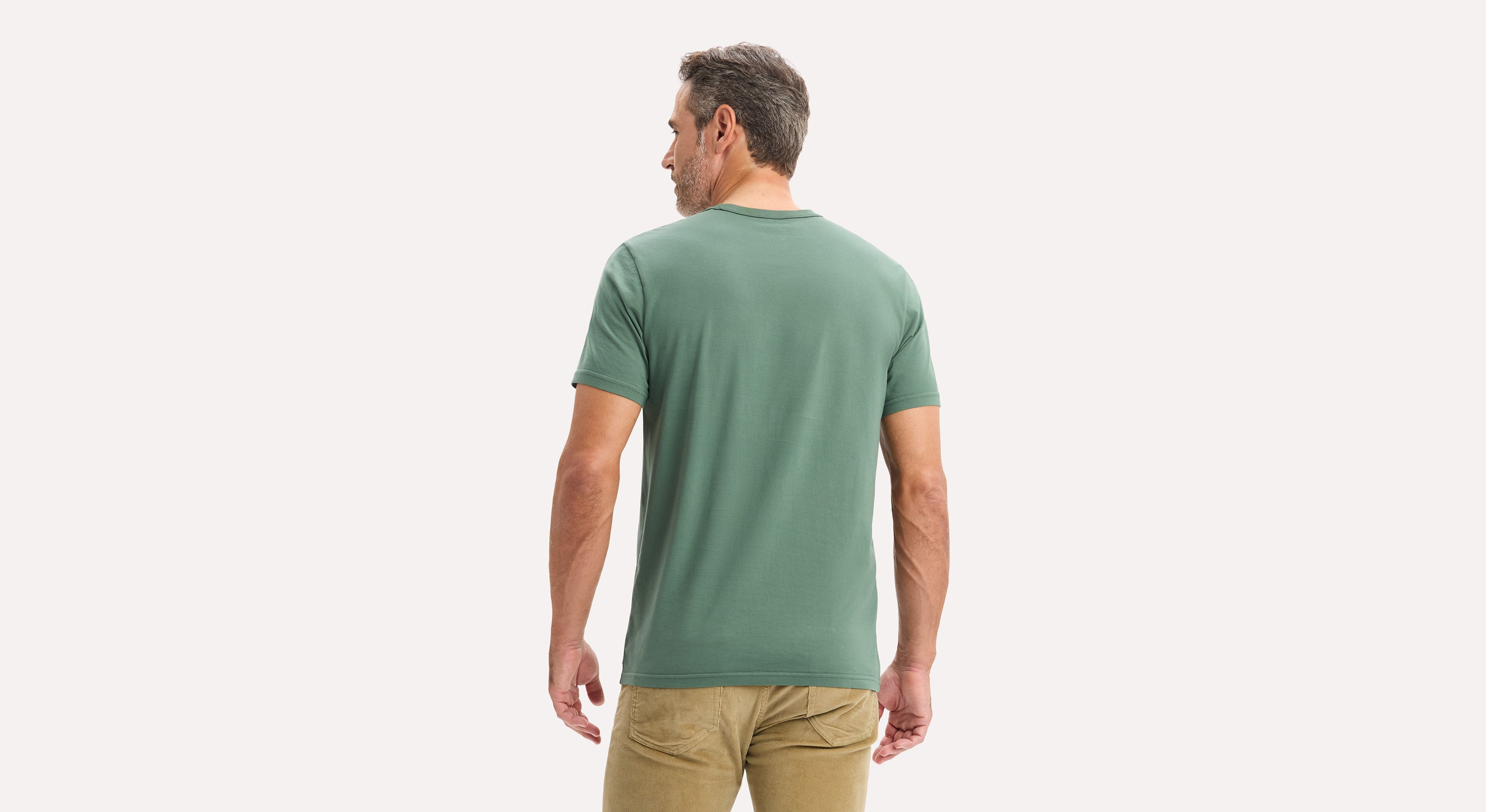 Dockers Original Tee Slim Fit t-shirt vert coton