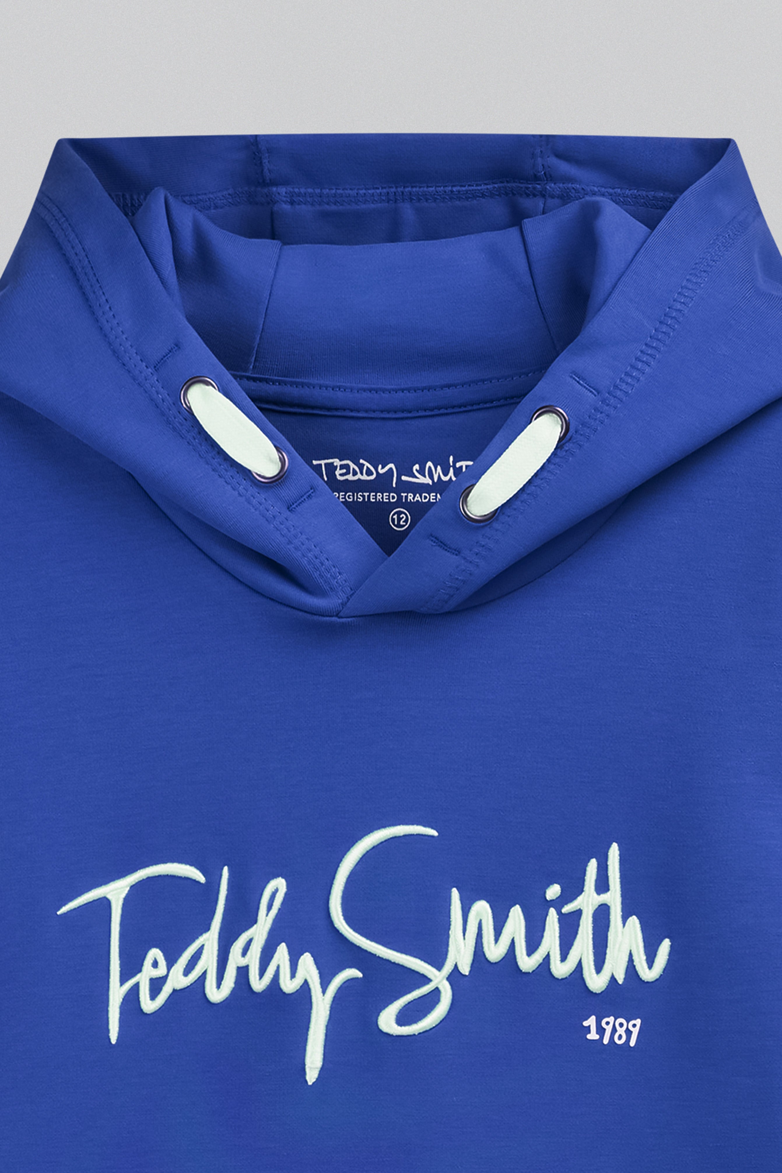 Teddy Smith S-Evry Hoody Jr sweat bleu peps garçon