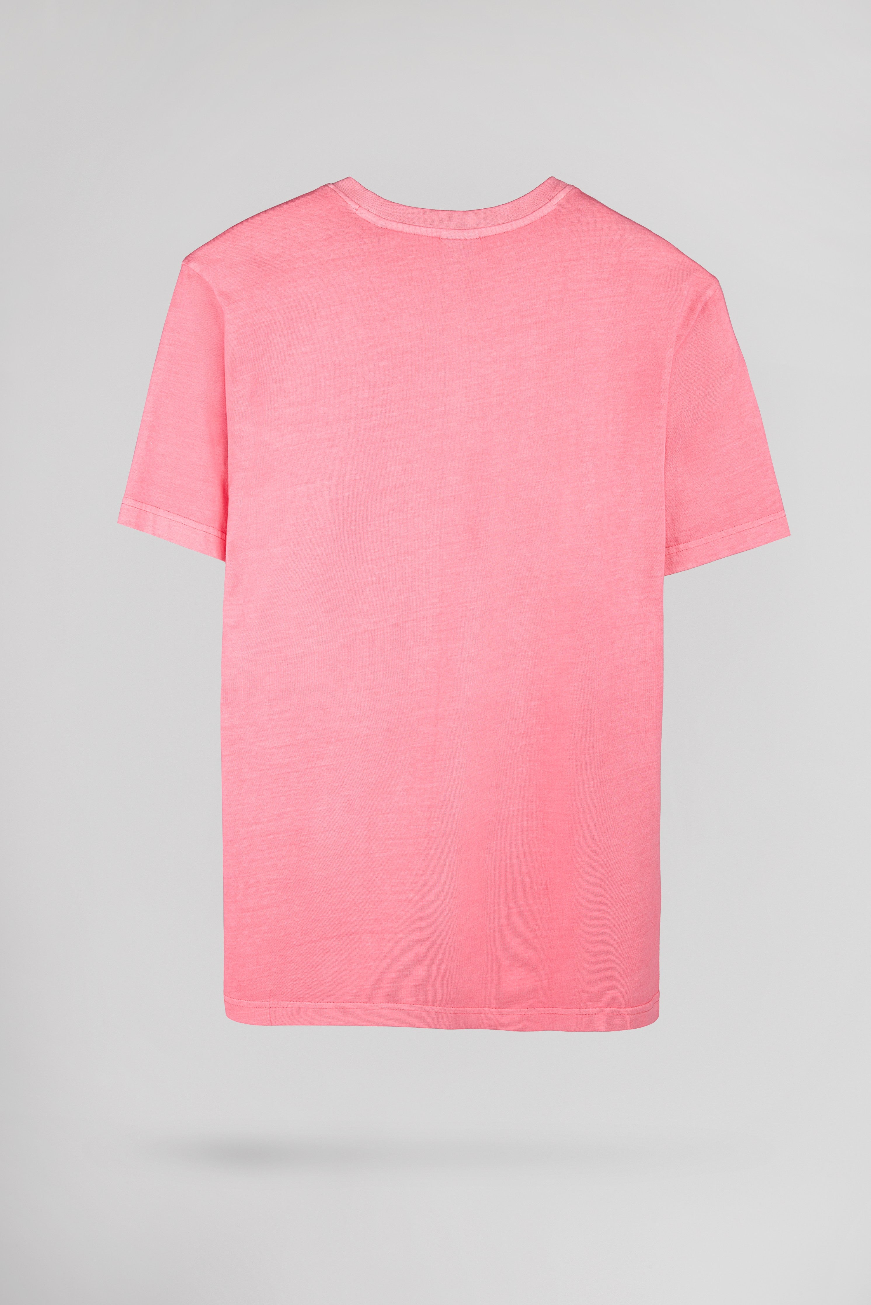 Teddy Smith T-Squad MC t-shirt homme rose vif délavé