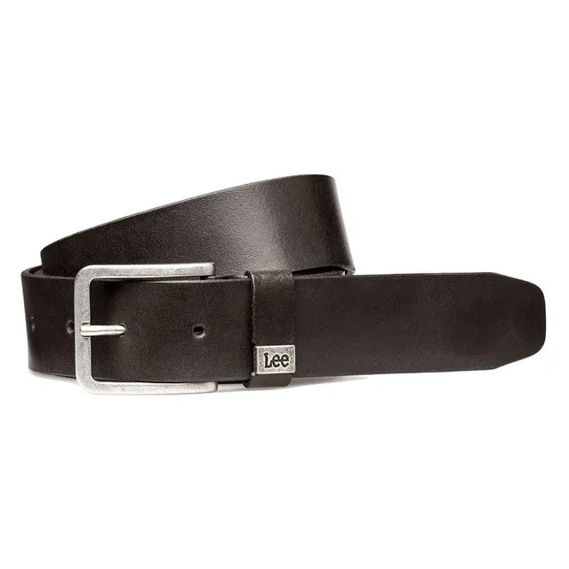 Lee Small Logo Belt ceinture homme marron 105 cuir