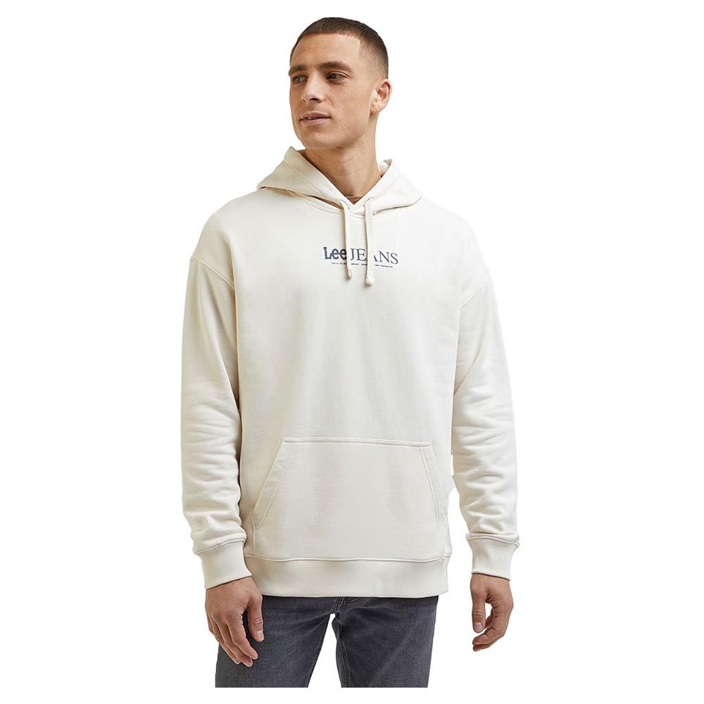 Lee Loose Logo Sweat à Capuche Homme XXL Coton