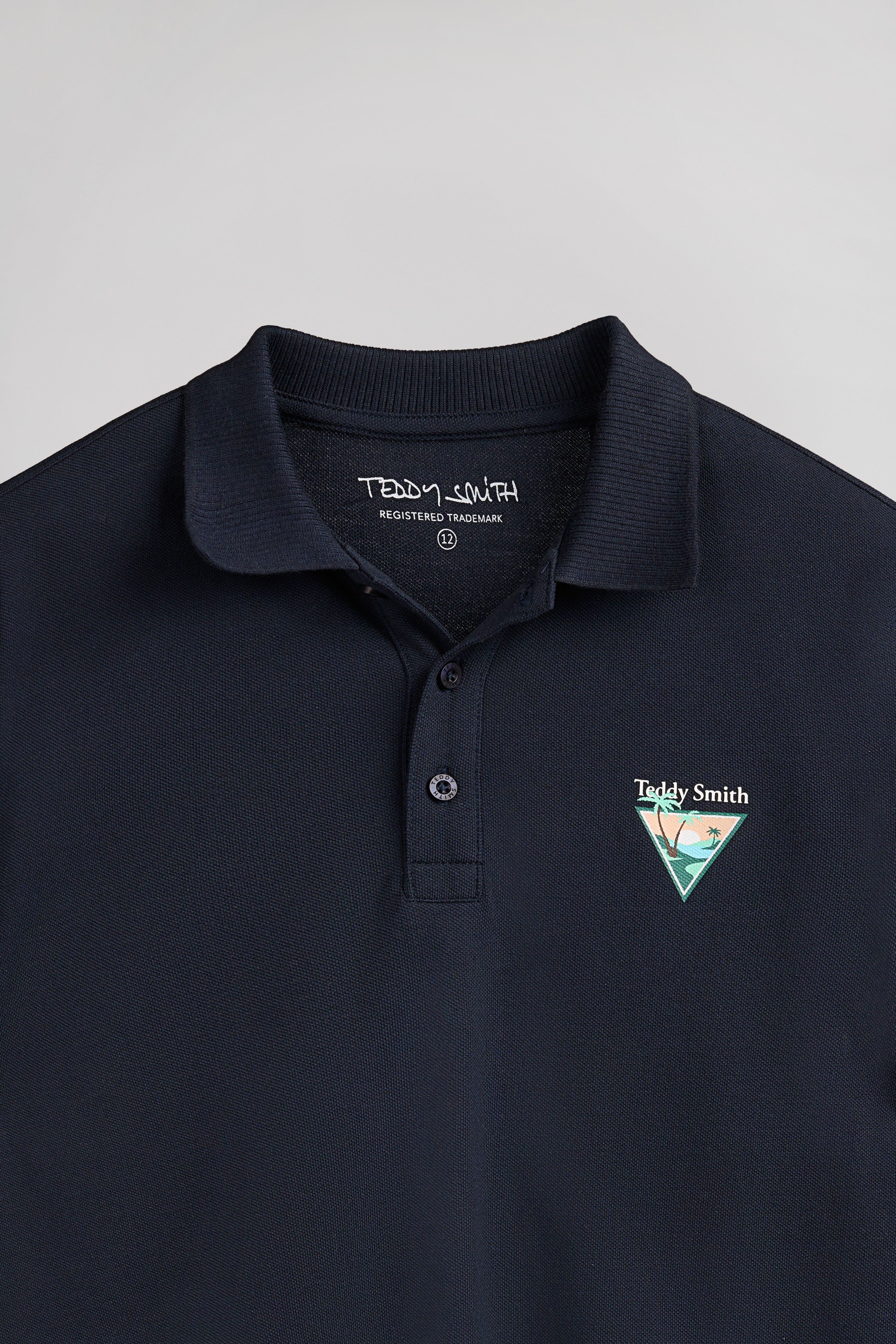Teddy Smith P-Lary MC JR polo enfant Dark Navy coton