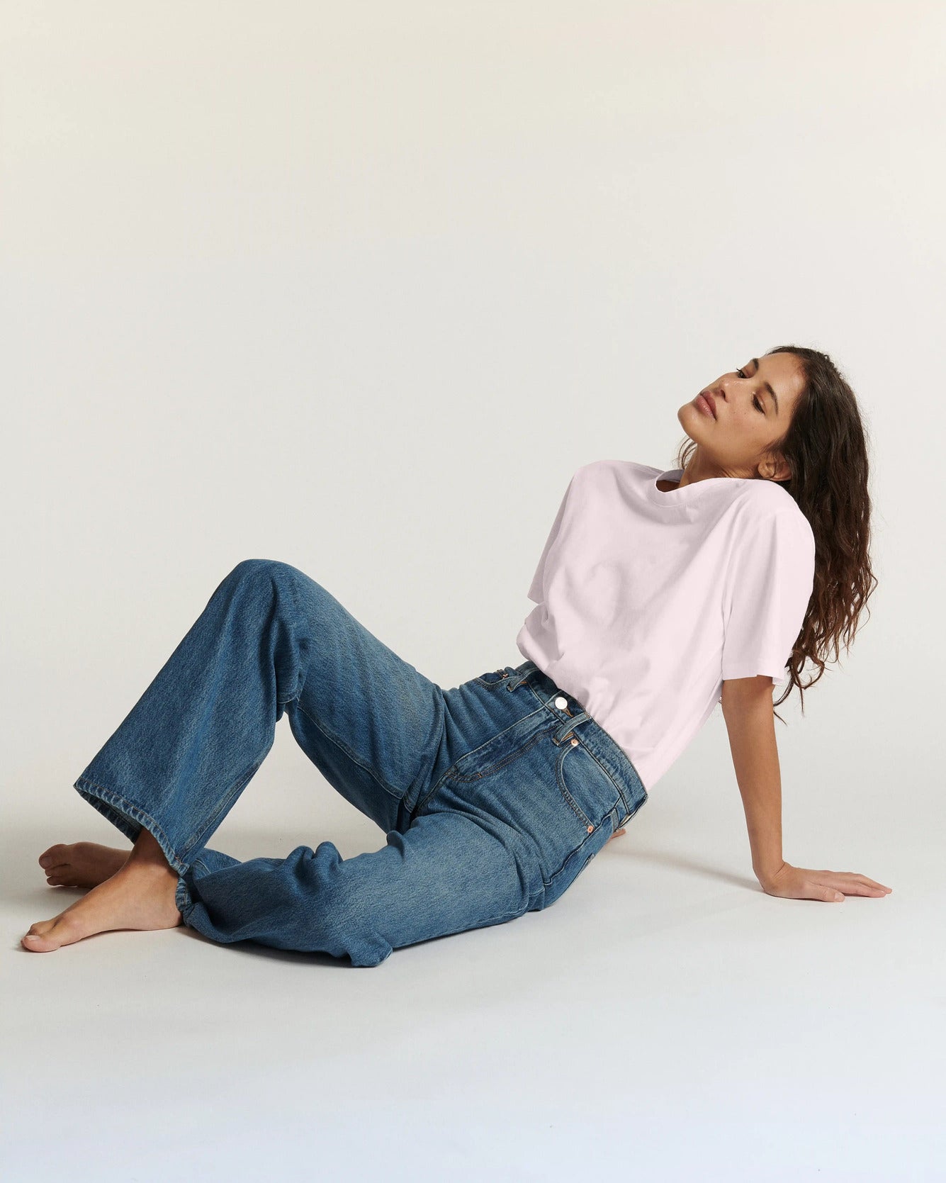 Labdip Carson Candy t-shirt droit coton rose