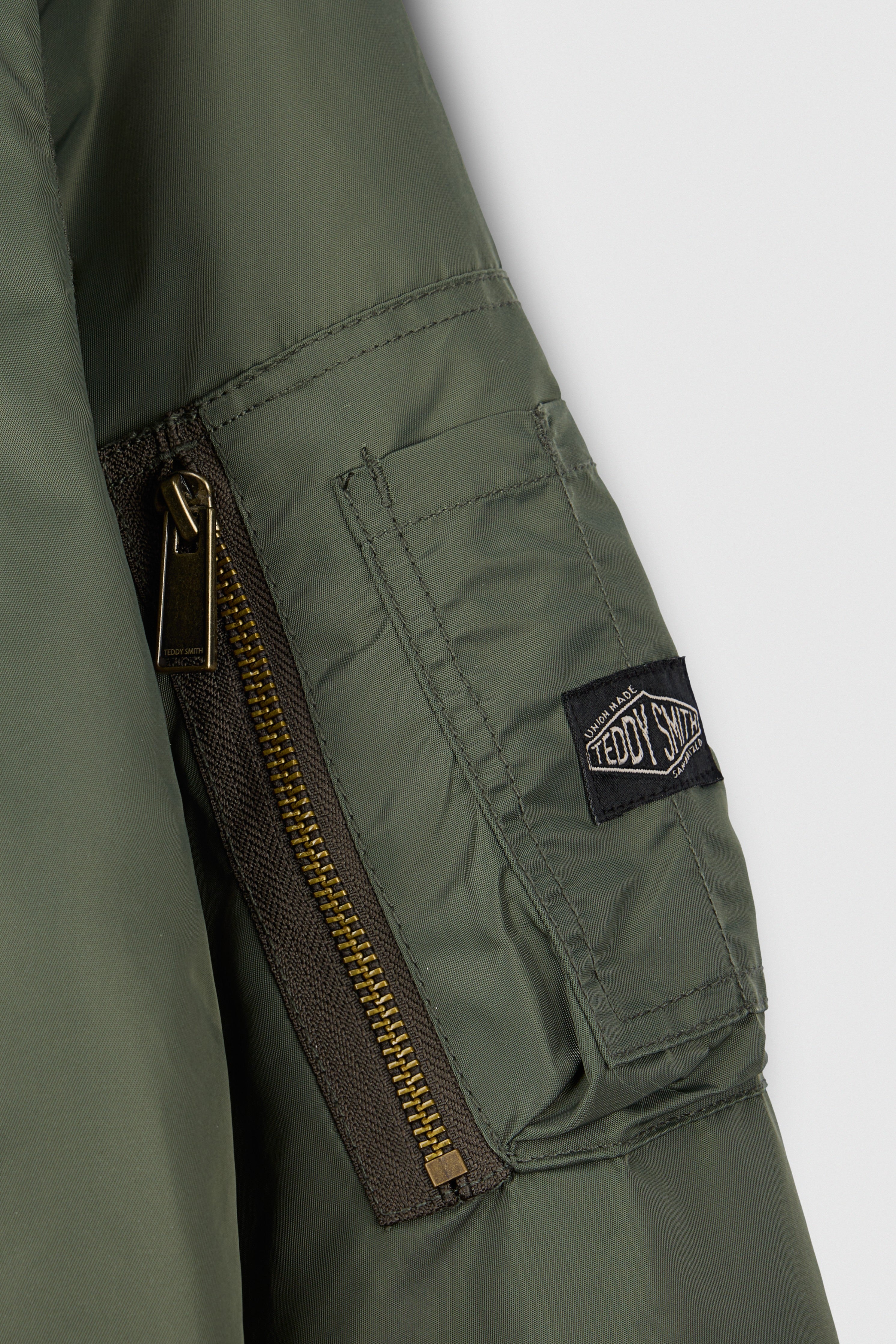 Teddy Smith B-MA1 Military blouson homme kaki aviateur