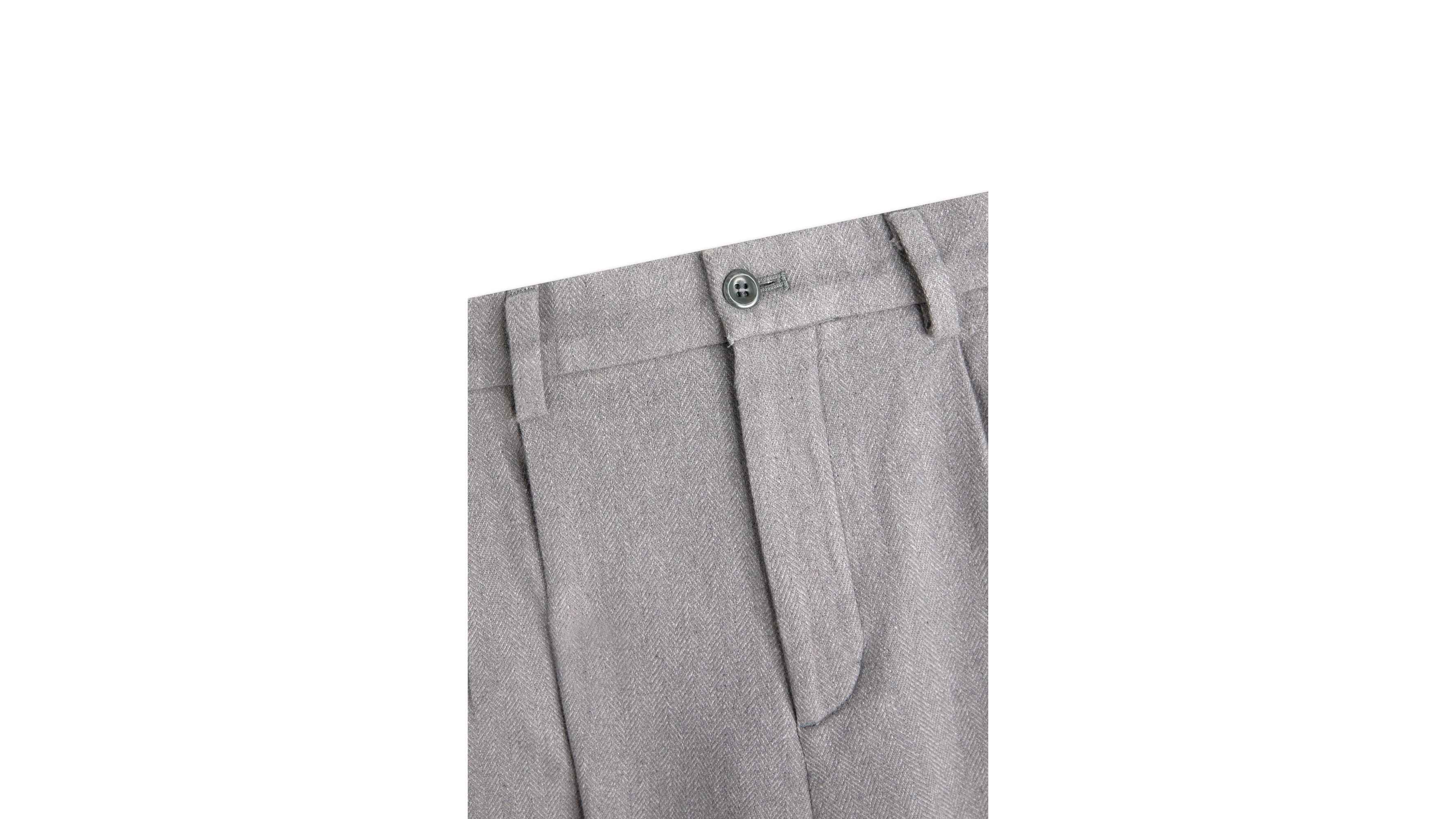 Dockers Signature Khaki Classic Fit chino gris lin raffiné