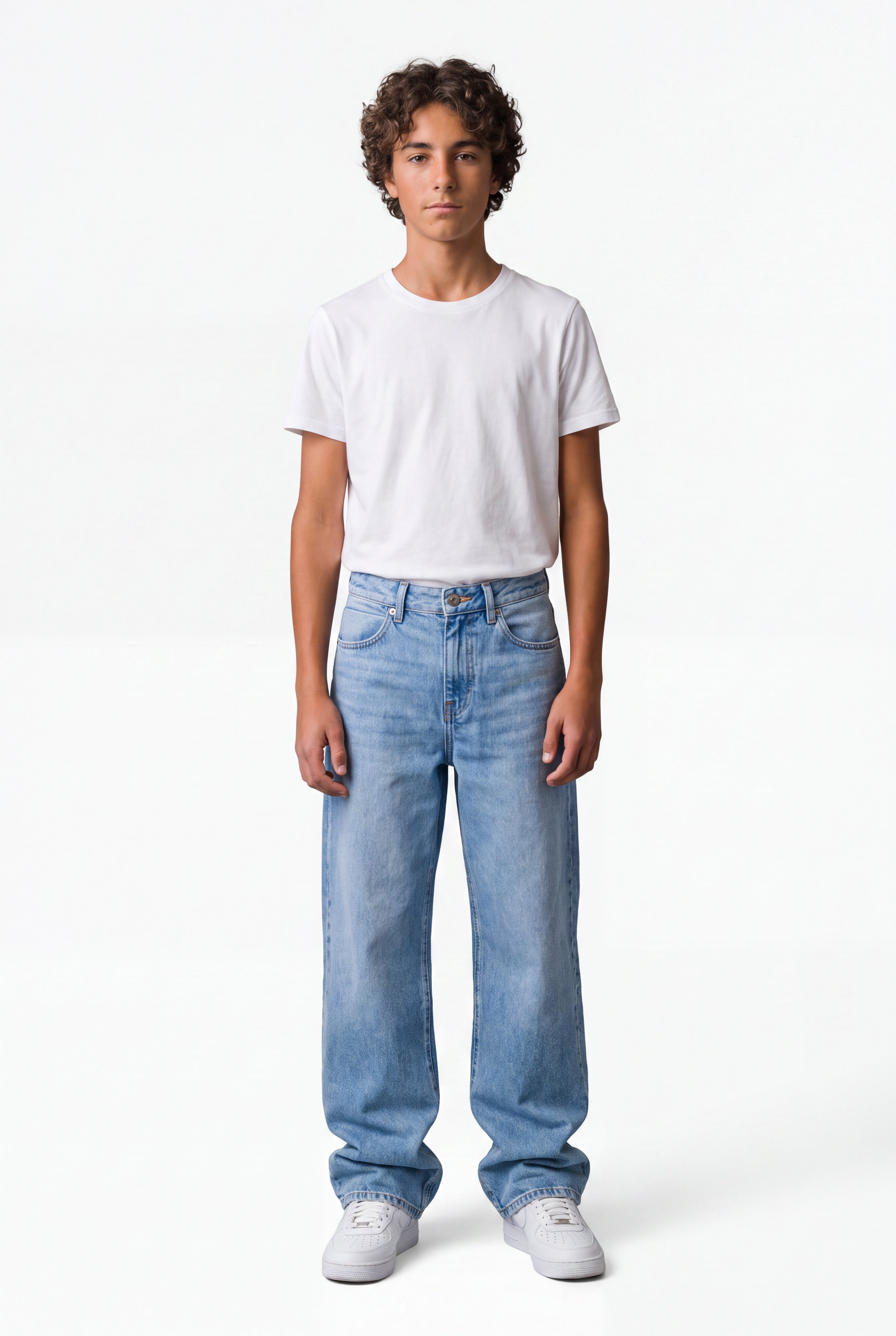 Teddy Smith Big Memphis JR jean baggy indigo clair