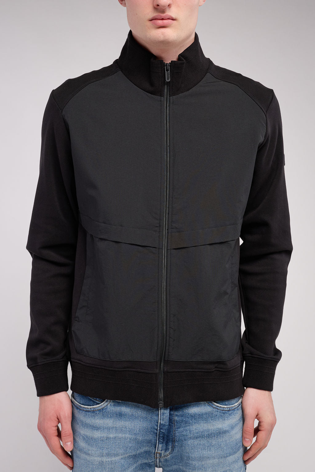 Teddy Smith G-Sabin Zip gilet sweat noir homme