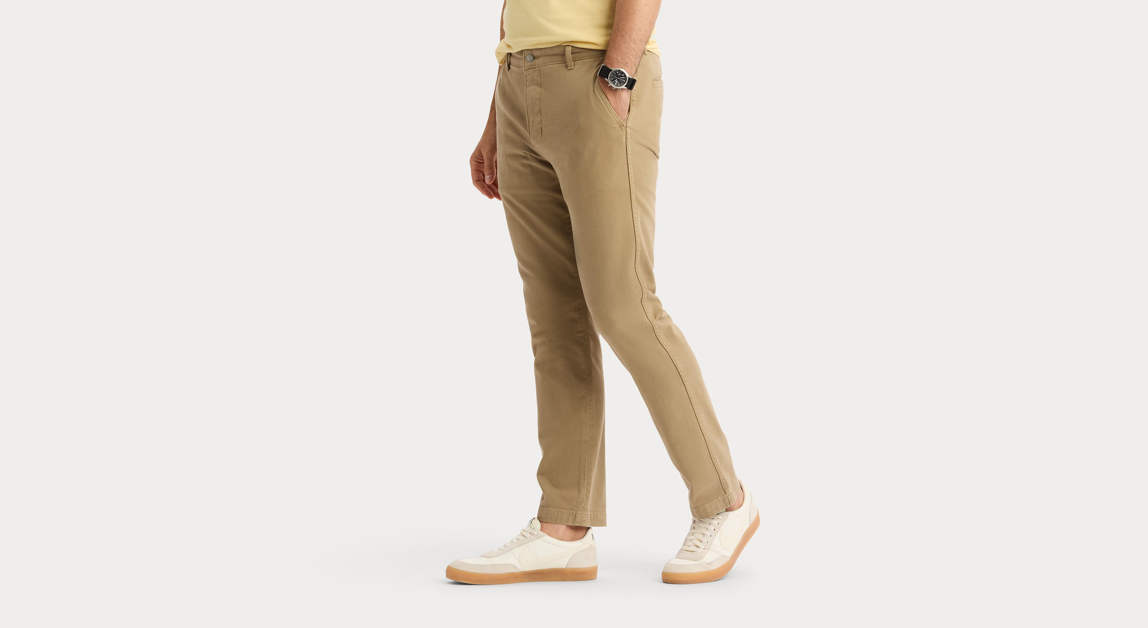 Dockers Original Chino Slim chino beige coupe slim