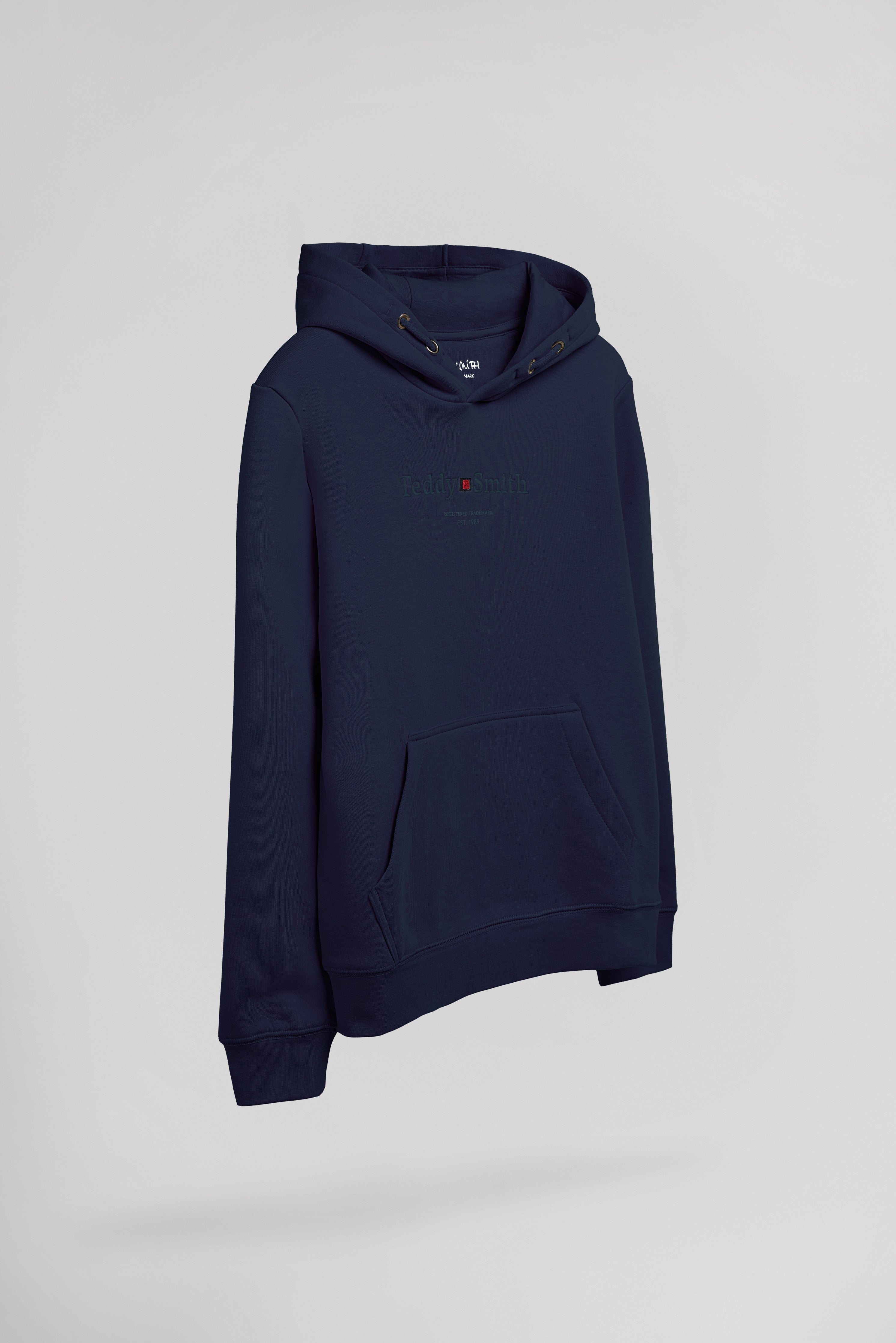 Teddy Smith S-Jim Hoody JR sweat capuche bleu navy