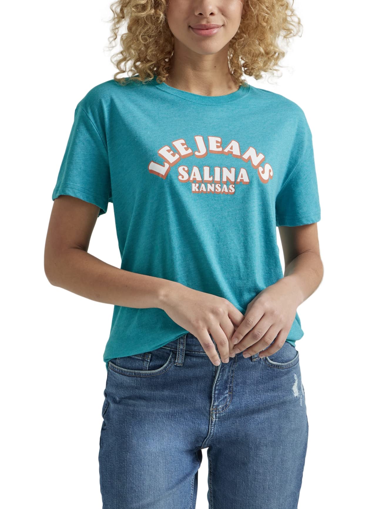 Lee Crew Neck Tee t-shirt femme col rond manches courtes