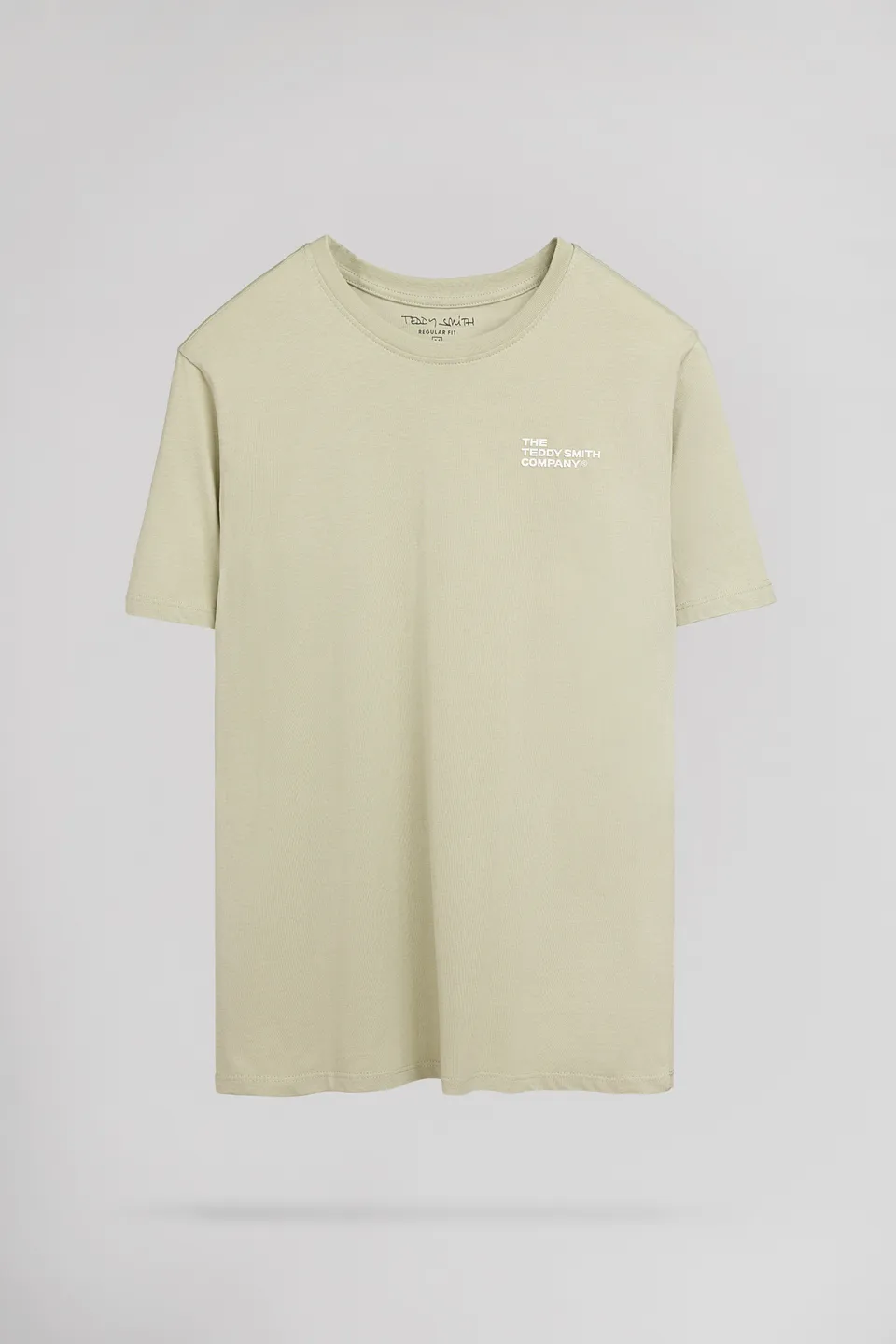 Teddy Smith T-Pany MC t-shirt vert sauge homme