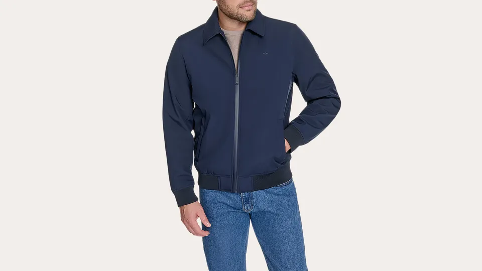 Dockers Go Golf bomber softshell bleu homme