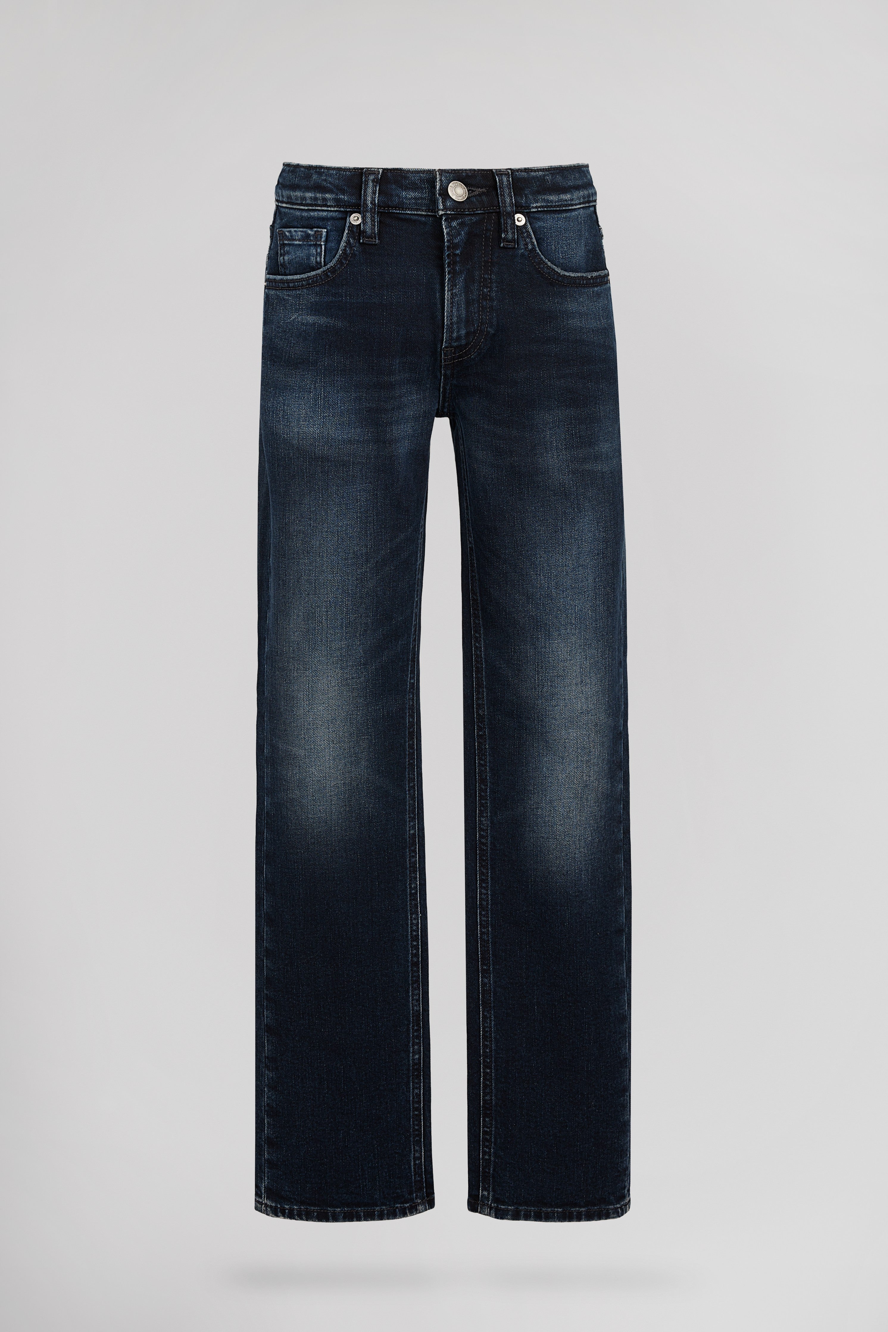 Teddy Smith Straight Boy Jr jean droit deep blue garçon