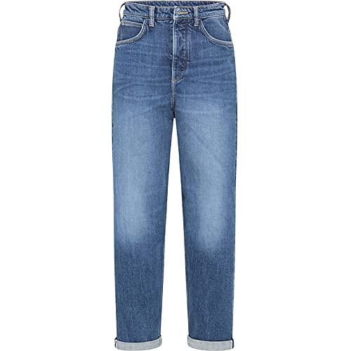 Lee Carol Button Fly Jean boyfriend femme Stone Esme