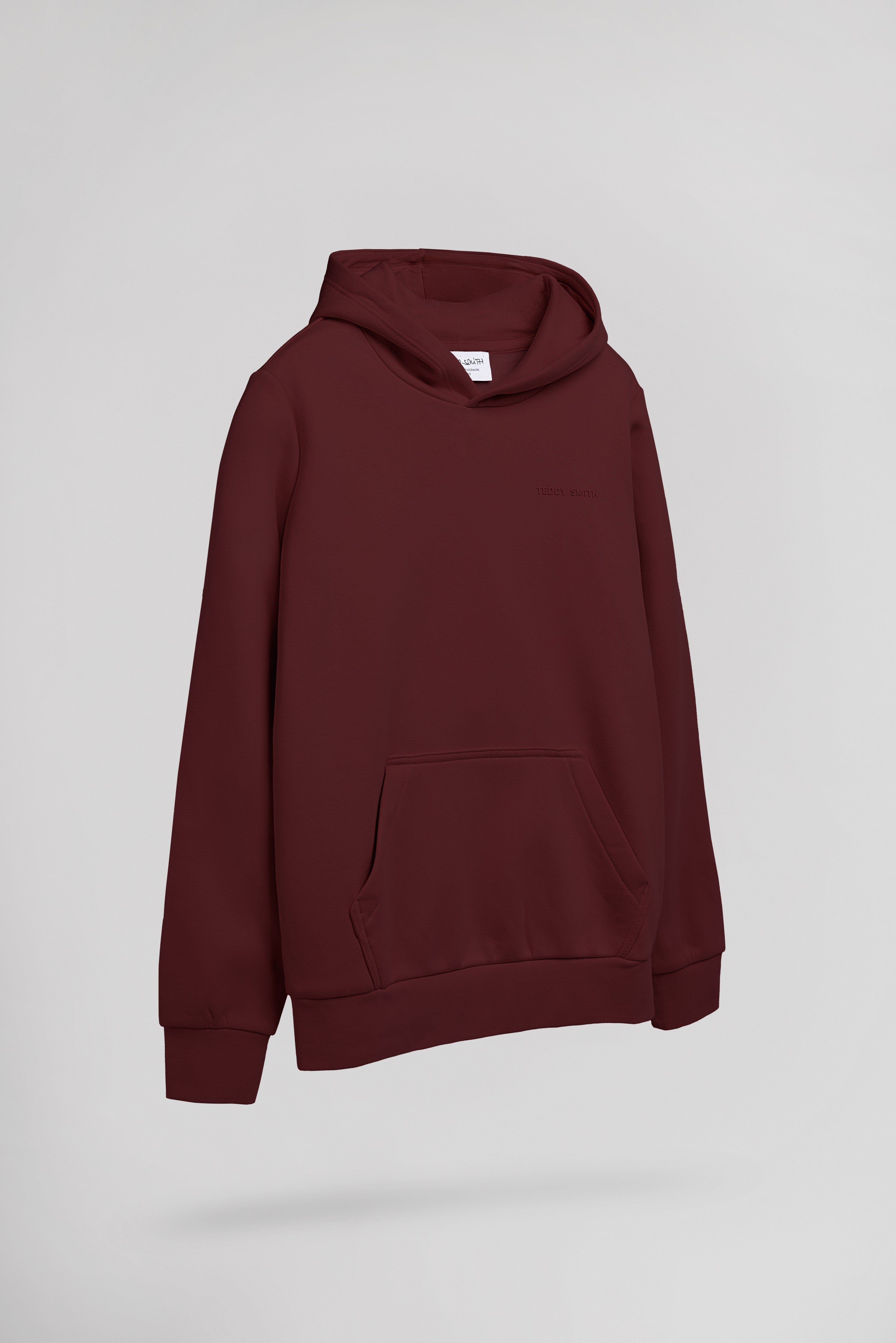 Teddy Smith S-Nark Hoodie sweat garçon bordeaux capuche