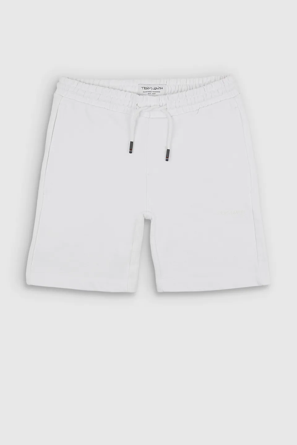Teddy Smith S-Narky SH short bermuda garçon blanc molleton