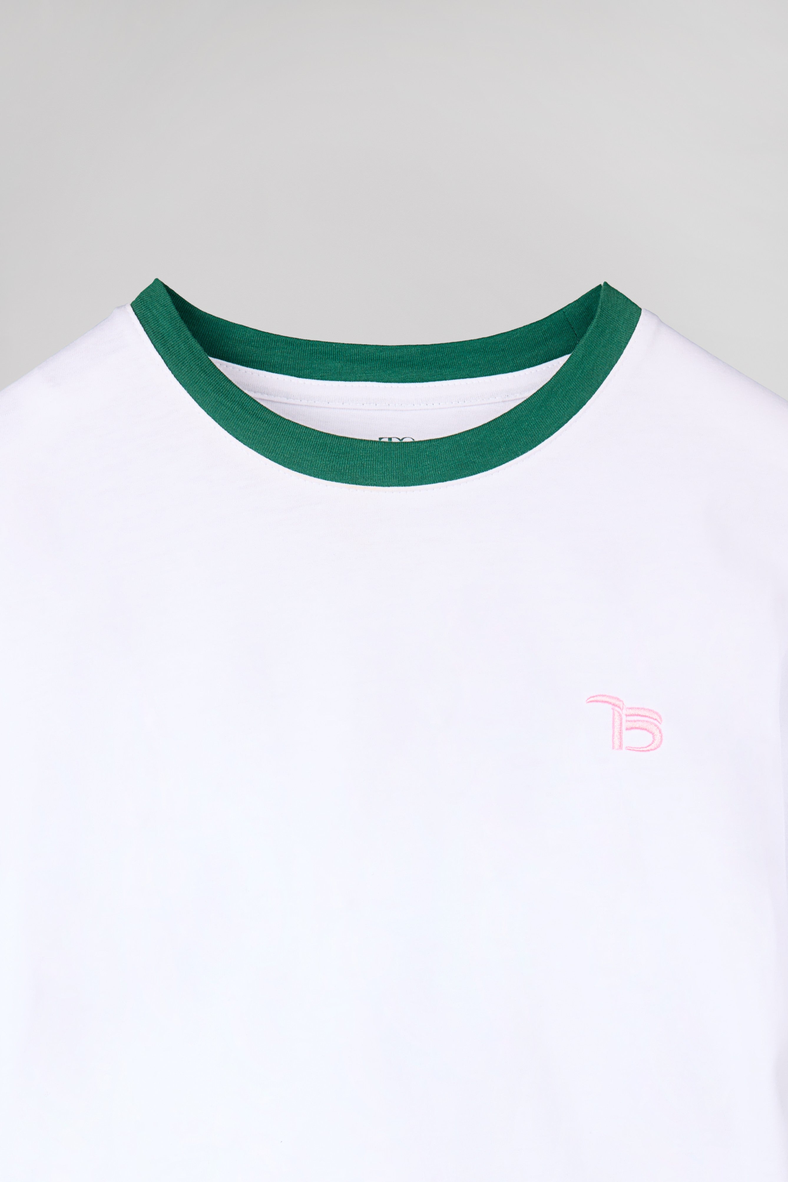 Teddy Smith T-Rin t-shirt femme blanc col contrasté