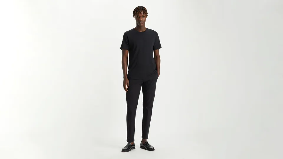 Dockers Crafted Khaki Slim Tapered chino noir stretch