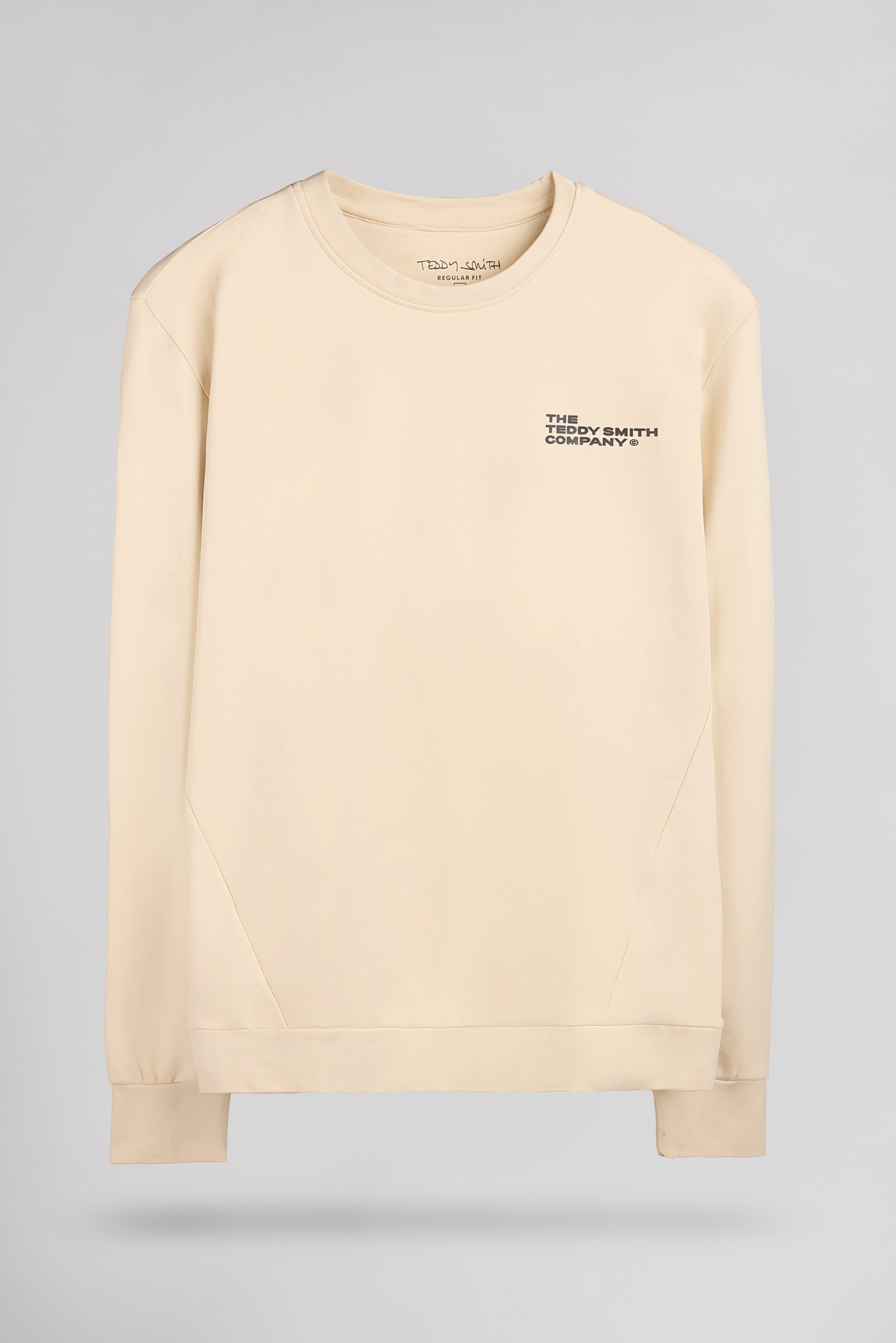 Teddy Smith S-Company RC sweat cream