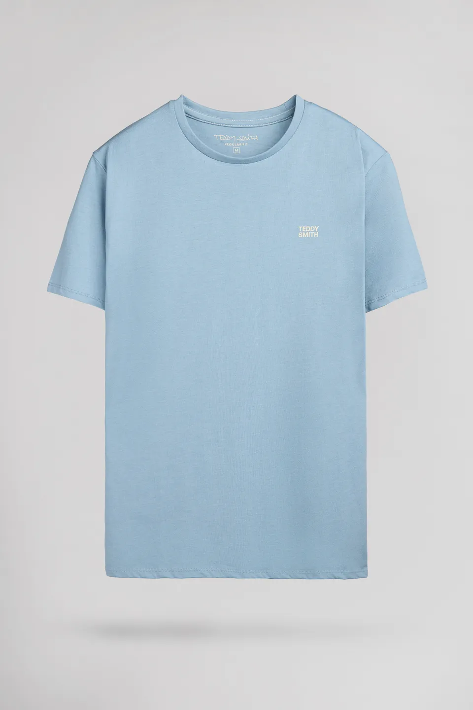 Teddy Smith The Tee 1 t-shirt Bleu Gris Chiné taille S