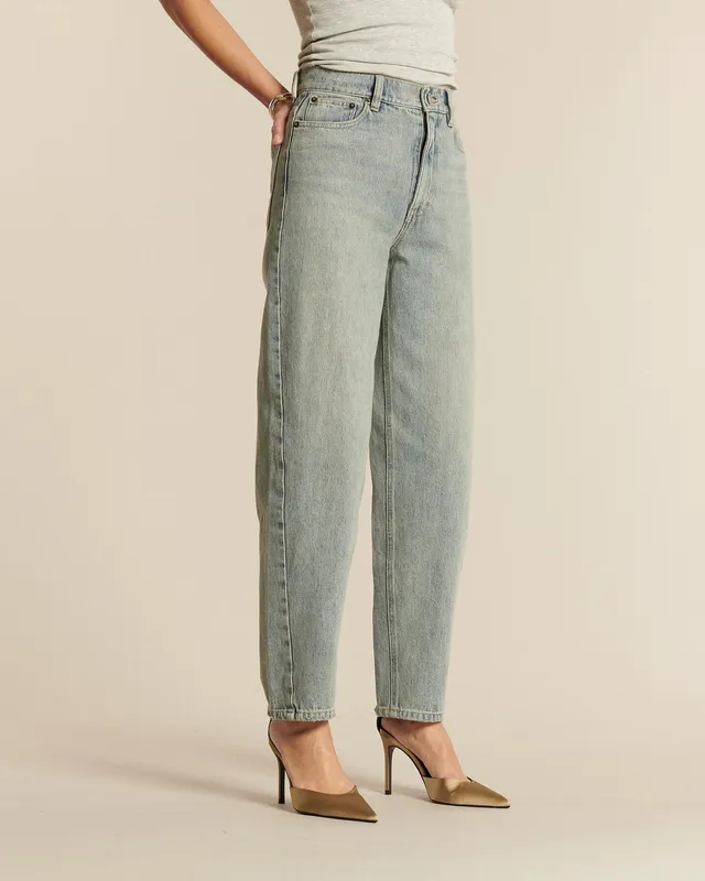 Labdip Olsen jean ballon femme Dirty Blue 100% coton