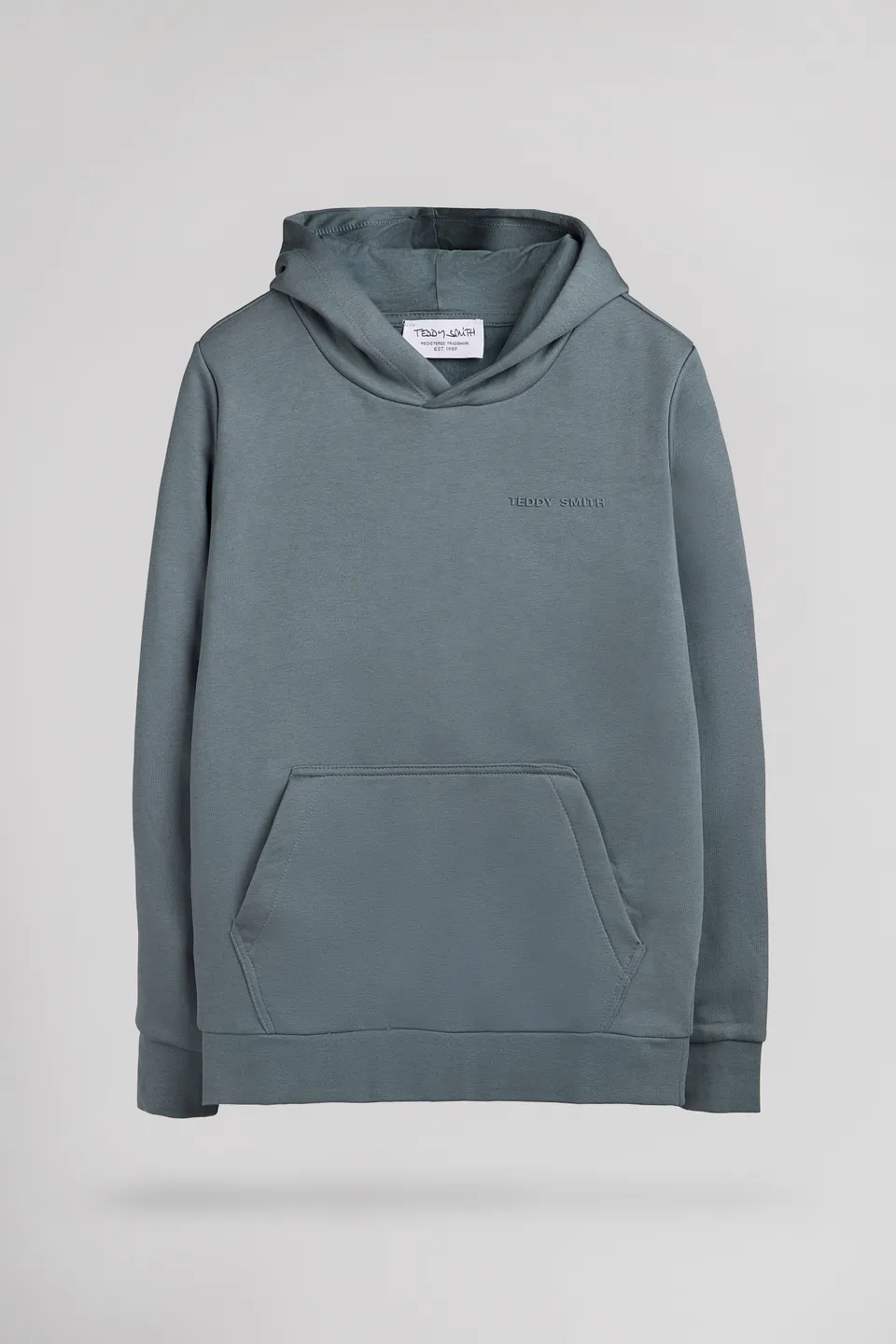 Teddy Smith S-Nark Hoody Jr sweat capuche garçon gris