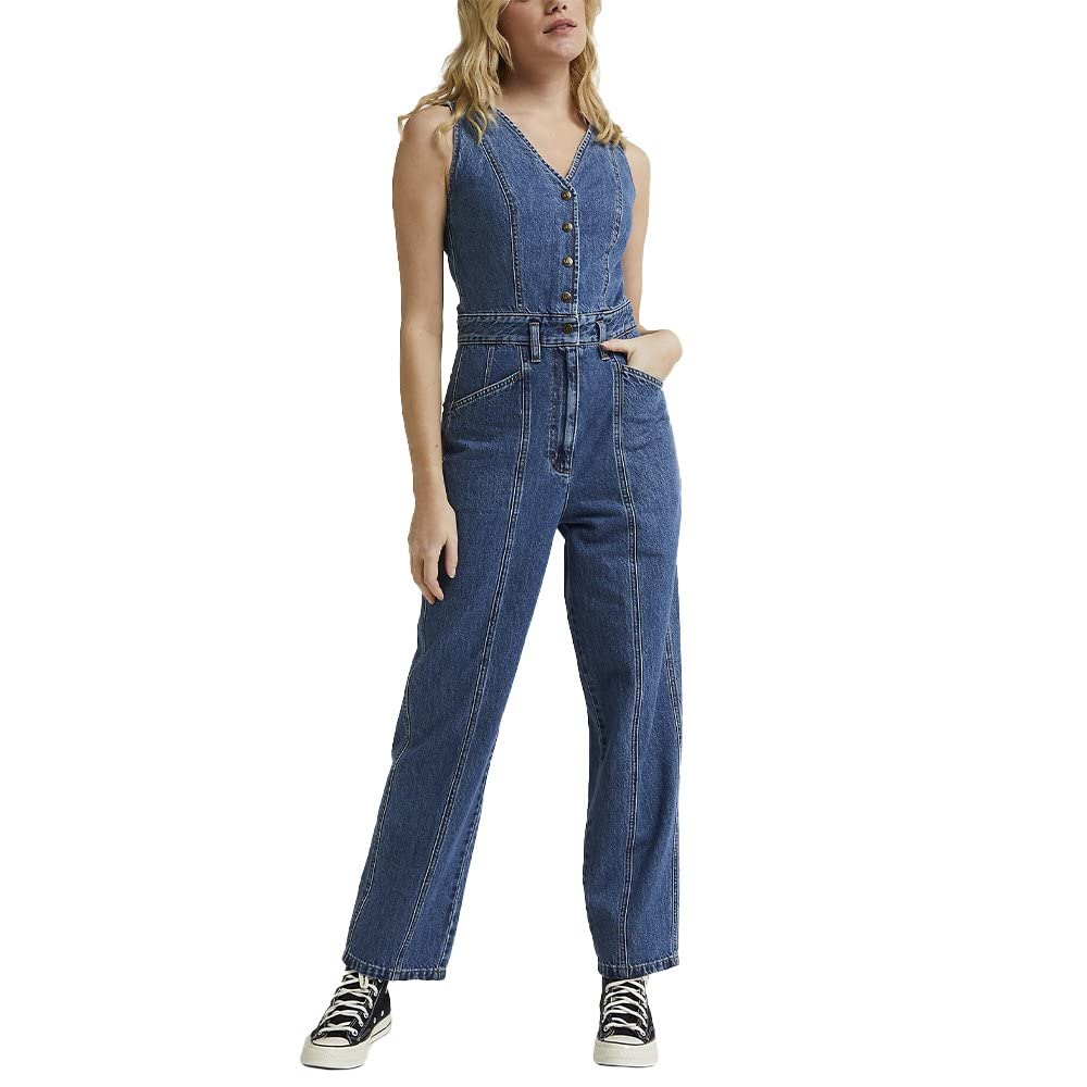 Lee UnionAll combinaison femme hazy indigo XXL denim