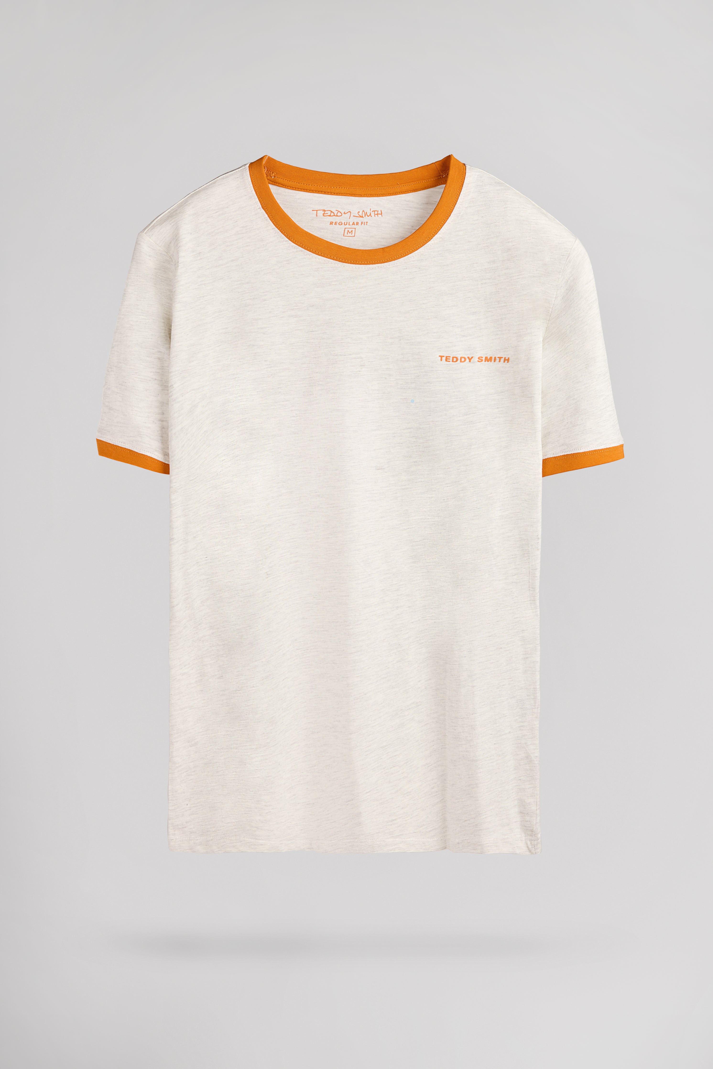 Teddy Smith The Tee 2 t-shirt blanc ivoire homme