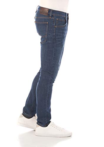Lee Luke jean homme bleu foncé W31 L34 tapered