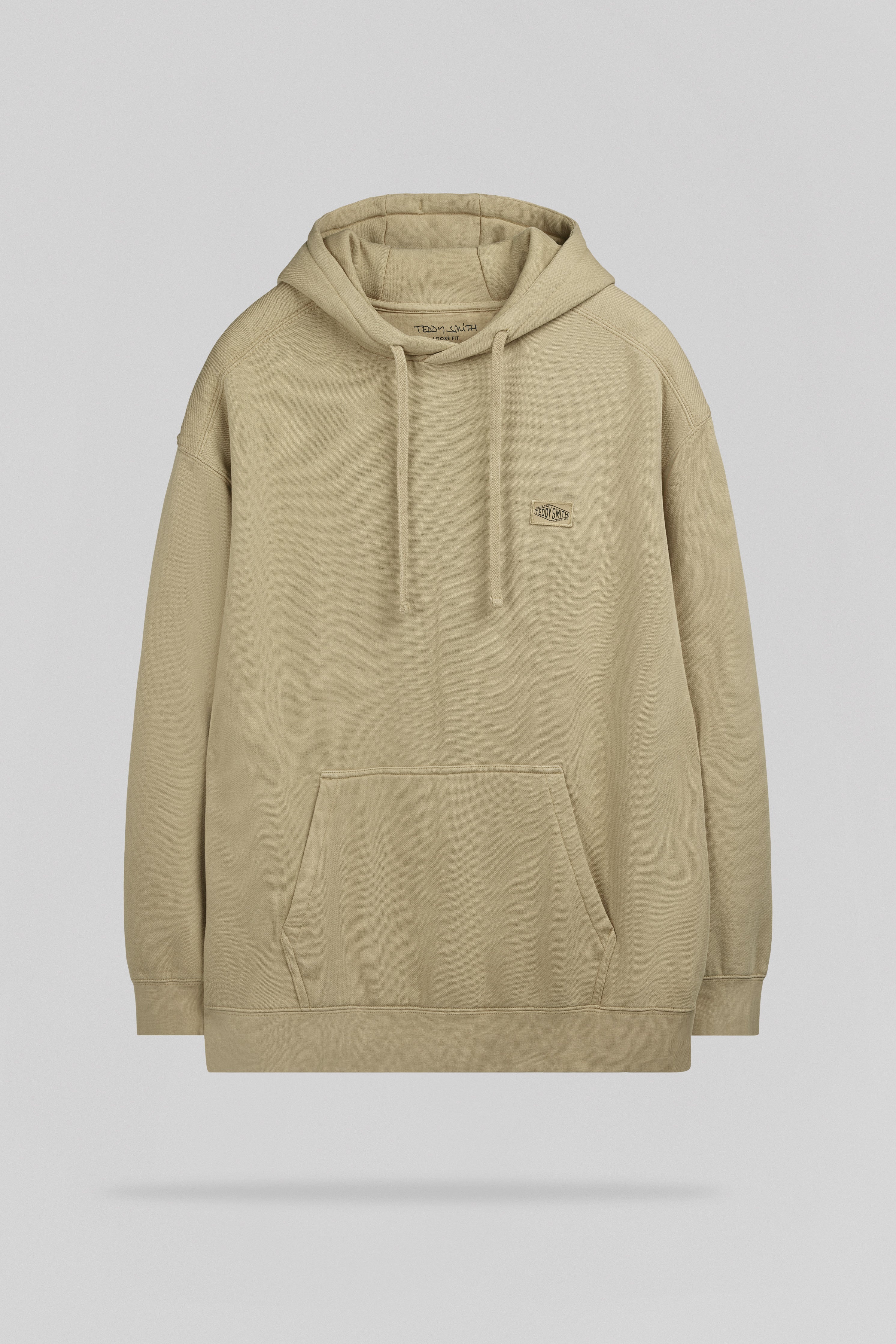 Teddy Smith S-Nateo Hoody sweat wolf beige homme fleece