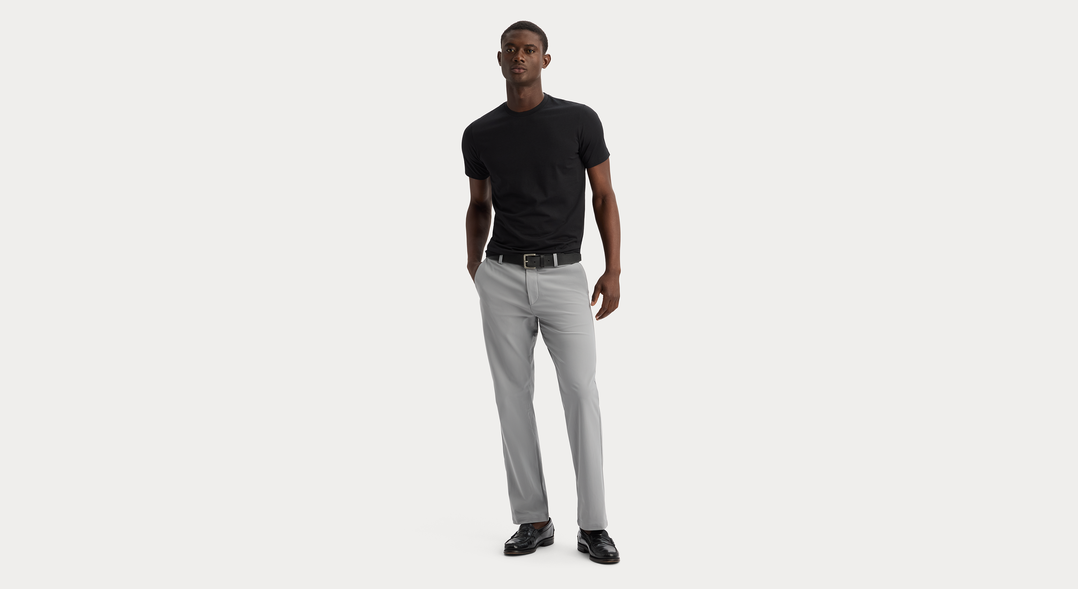 Dockers Go tee-shirt slim noir séchage rapide