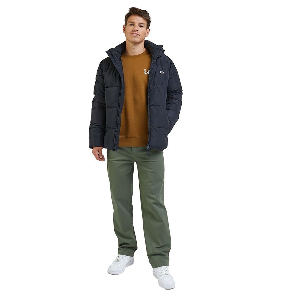 Lee Puffer Jacket veste matelassée noir coupe regular