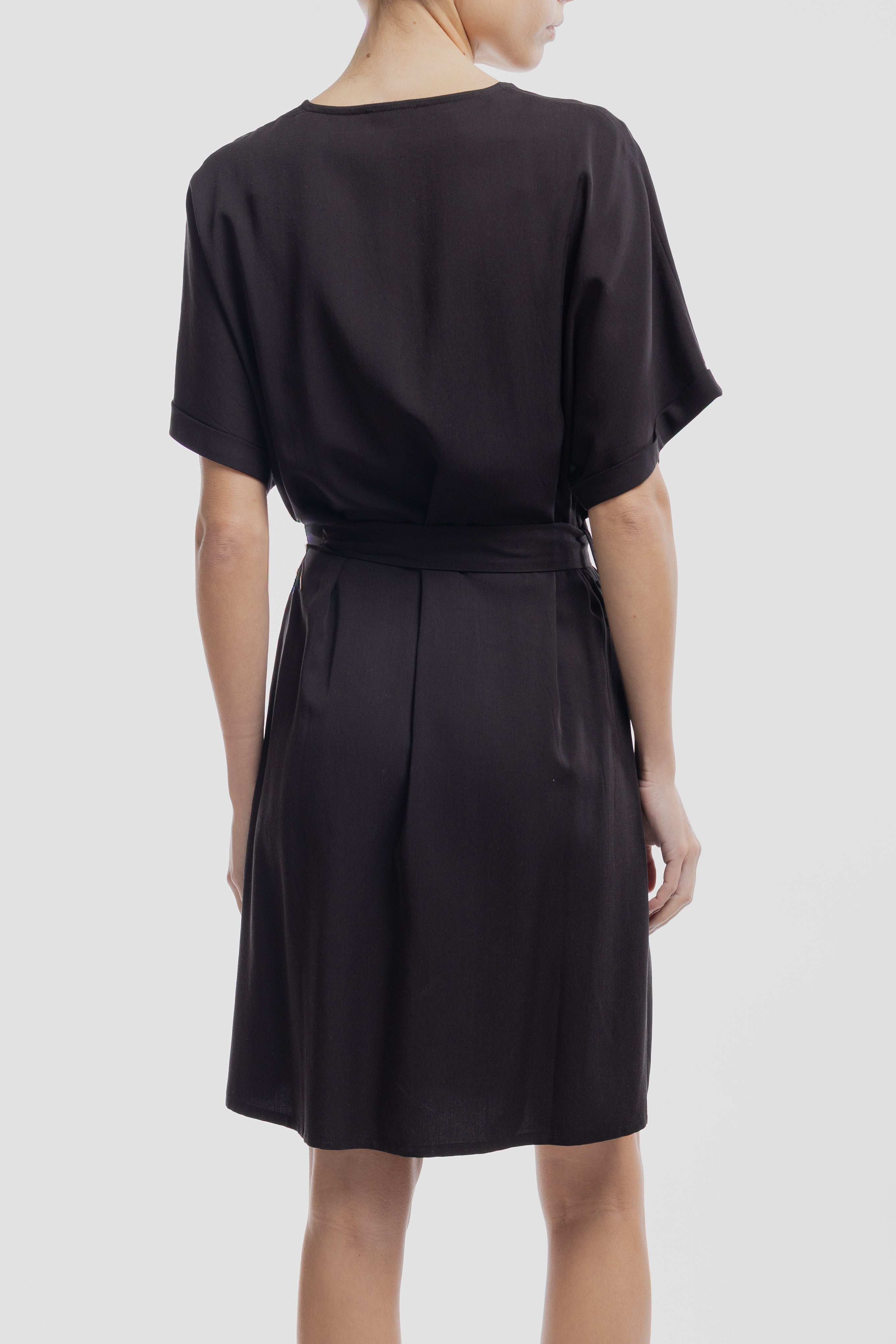 Teddy Smith R-Aude Robe femme noire portefeuille courte