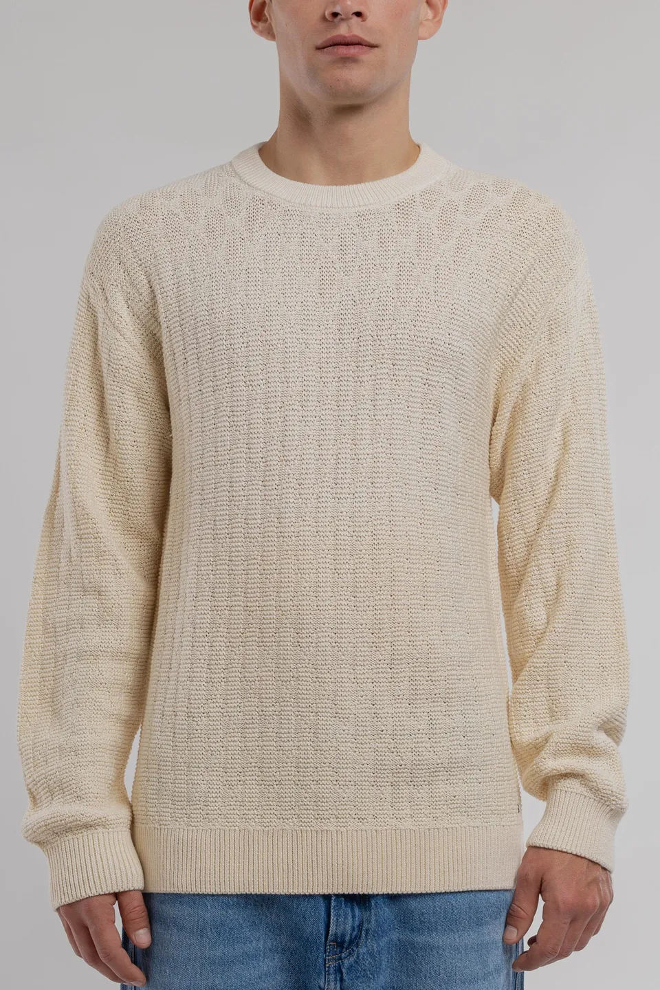 Teddy Smith P-Hario pull col rond cream