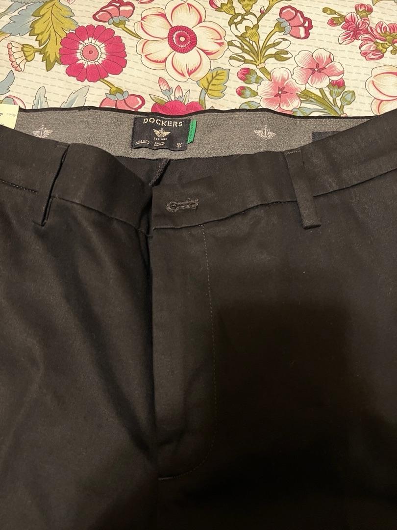 Dockers Signature Iron Free chino slim beige à pli