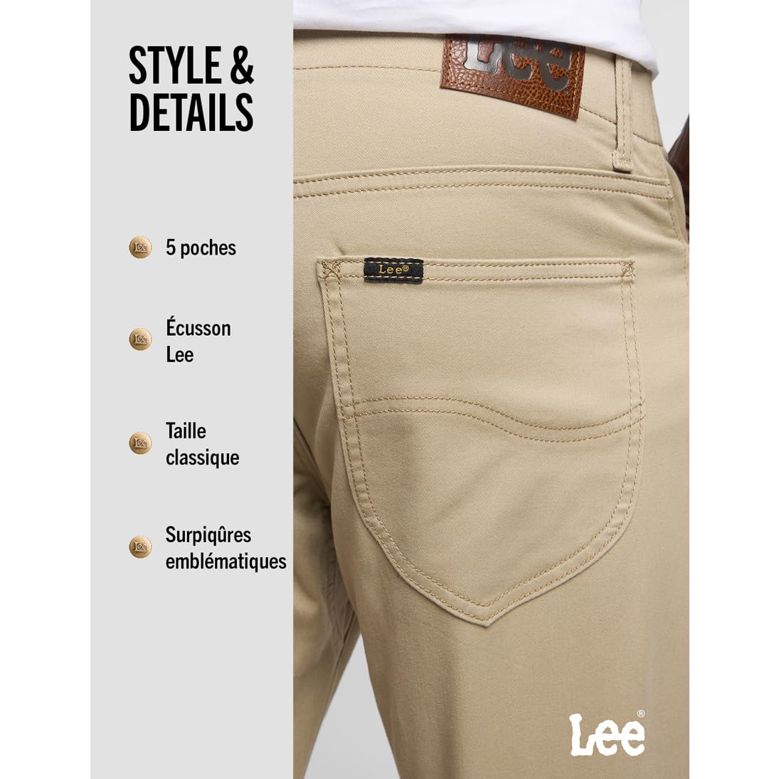 Lee Bolton Extreme Motion jean homme regular